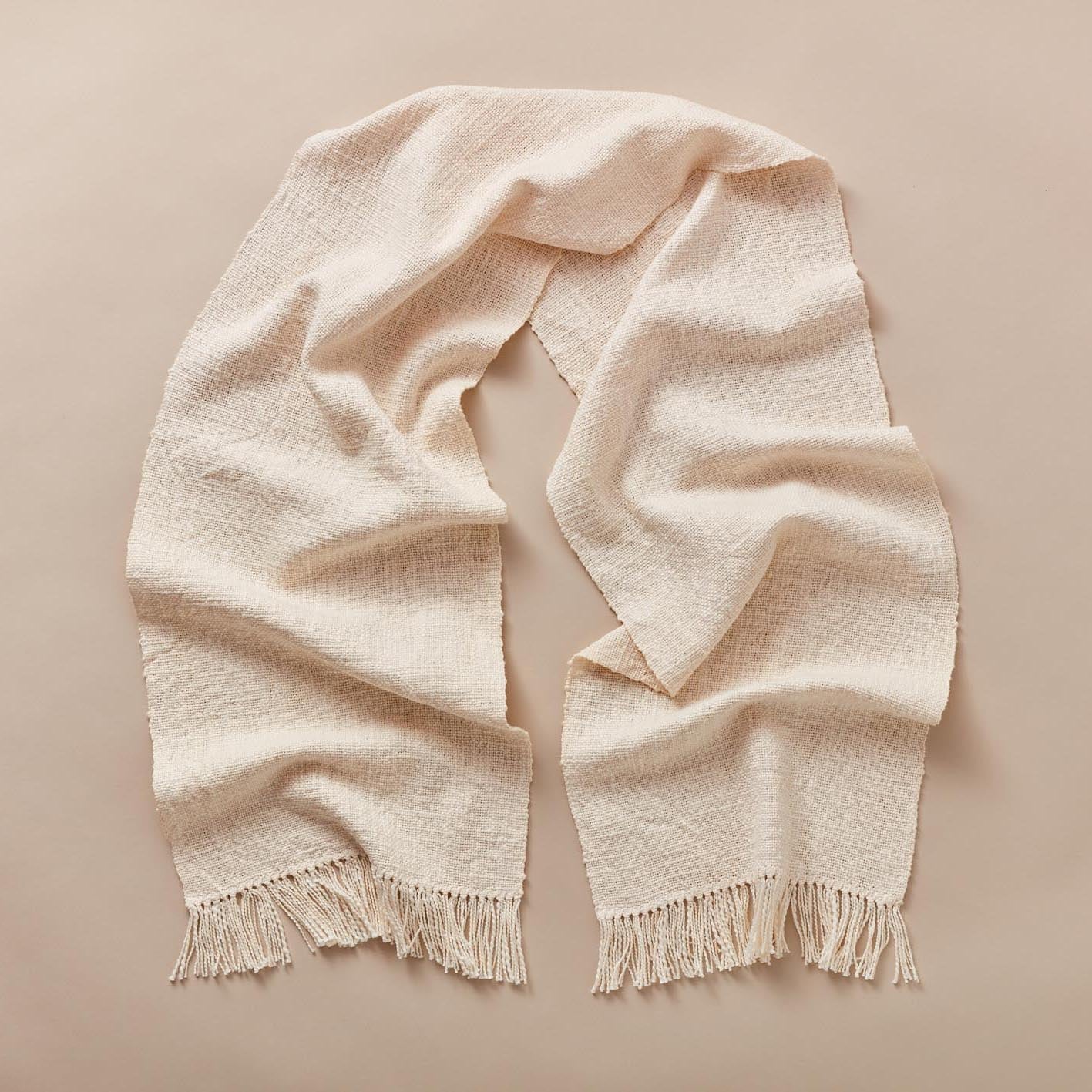Textured Cotton Scarf
