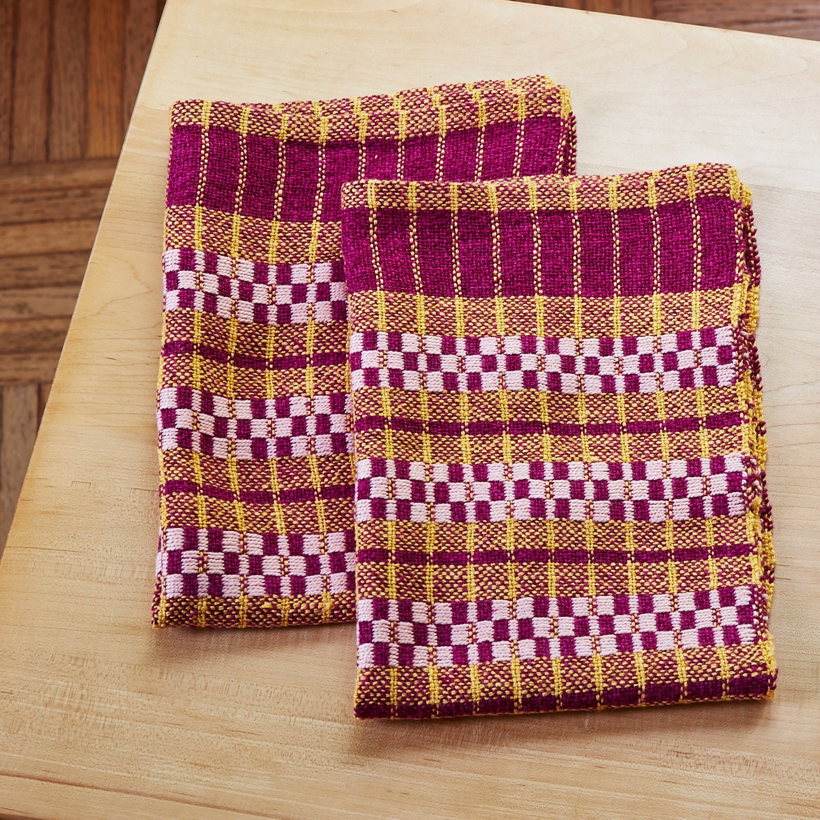 Weave Structures: Monk's Belt, Crackle Weave, Summer and Winter, Halvdräll