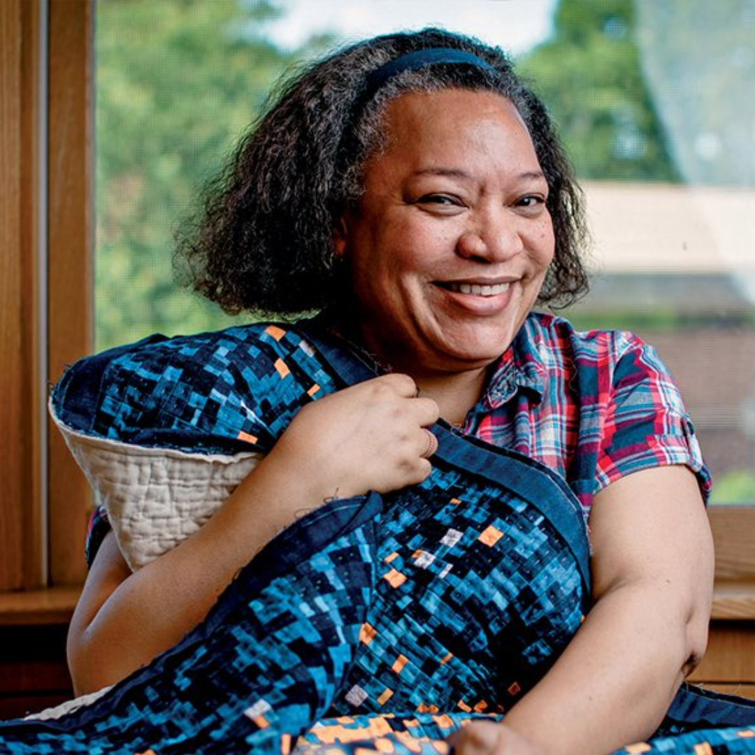 Episode 126: Poetic Political Quilt Making with Mathematician Chawne Kimber