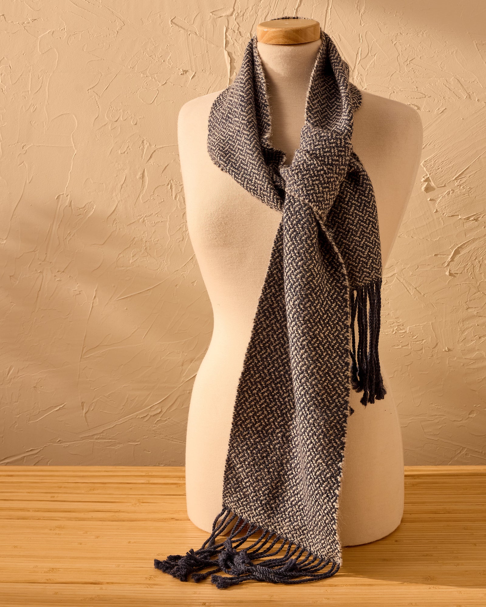 Braided Twill Scarf