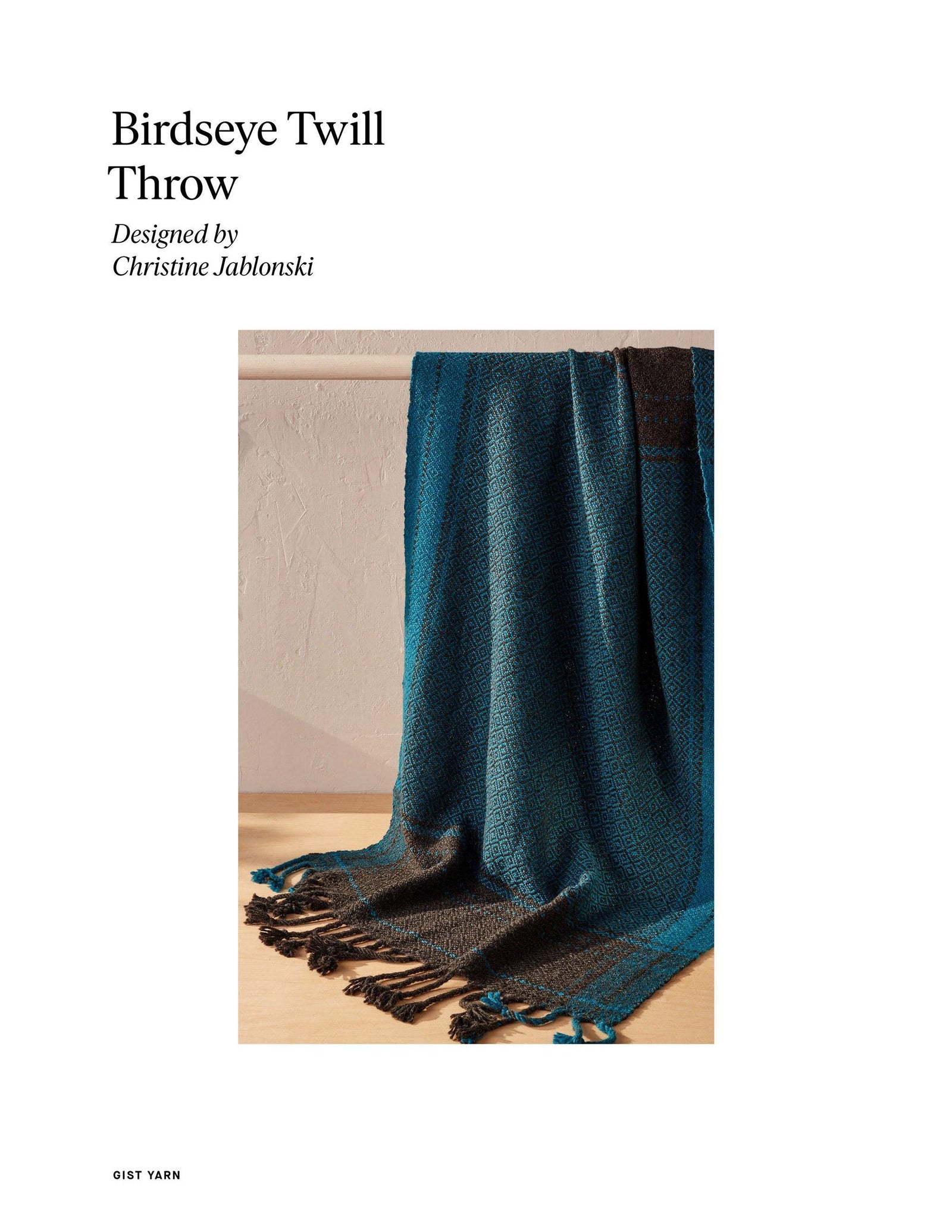Birdseye Twill Throw