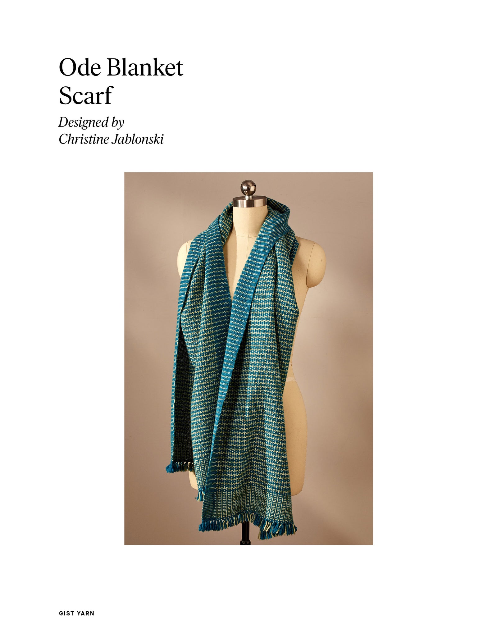 Ode Blanket Scarf