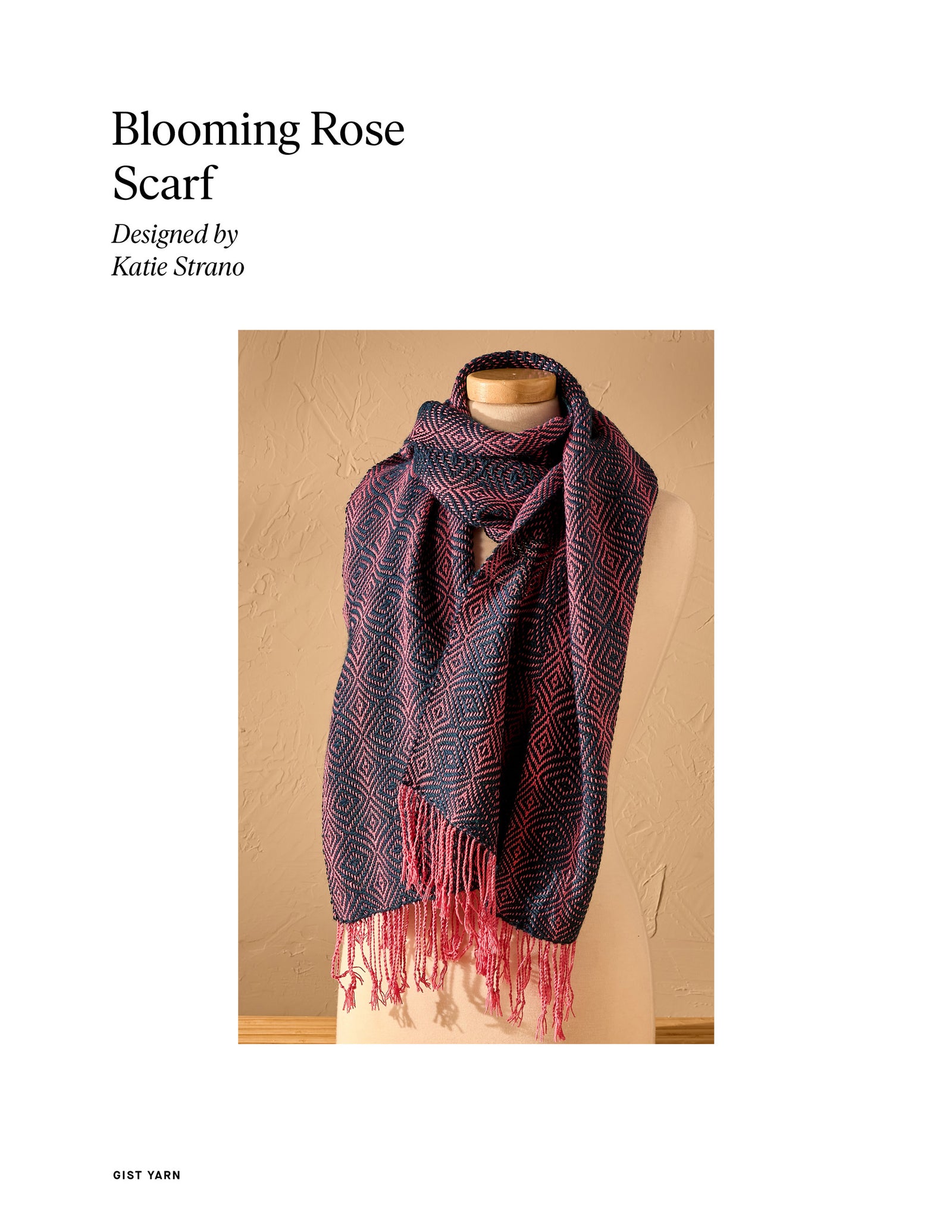 Blooming Rose Scarf