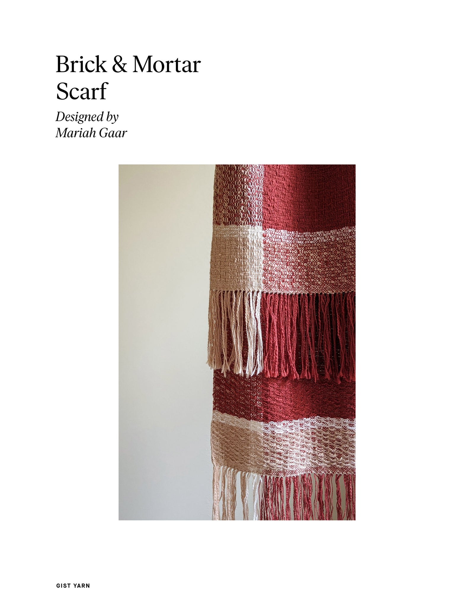 Brick & Mortar Scarf