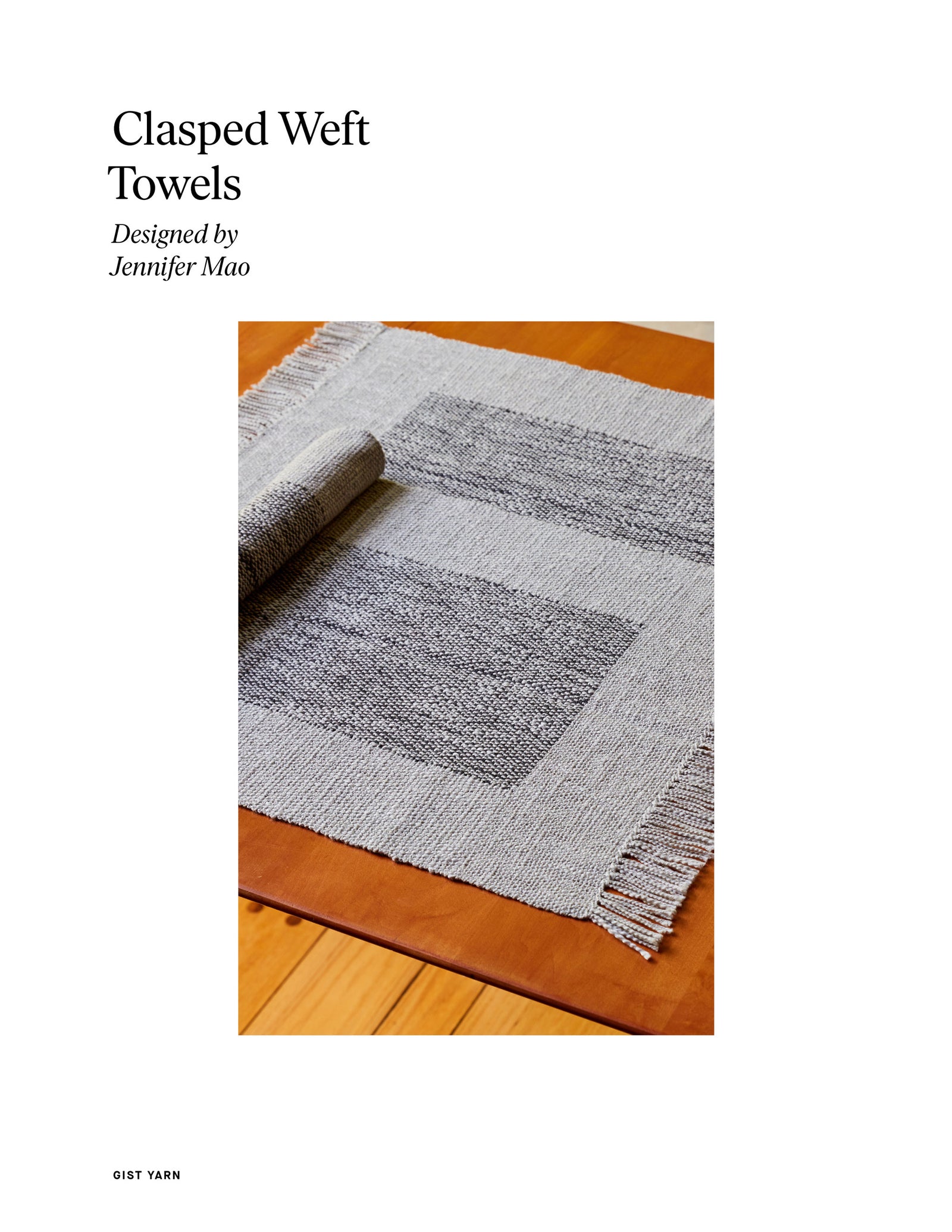 Clasped Weft Towels