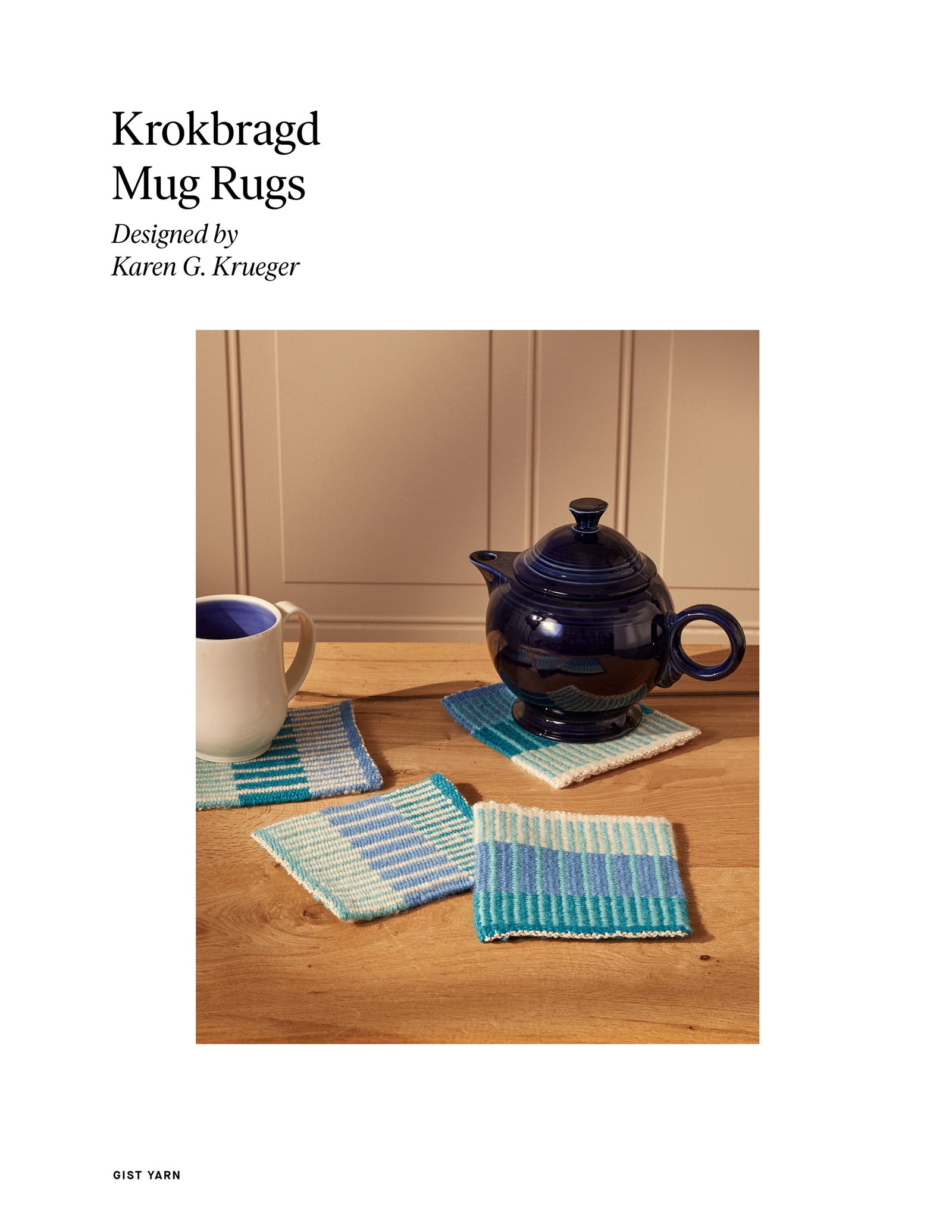 Krokbragd Mug Rugs