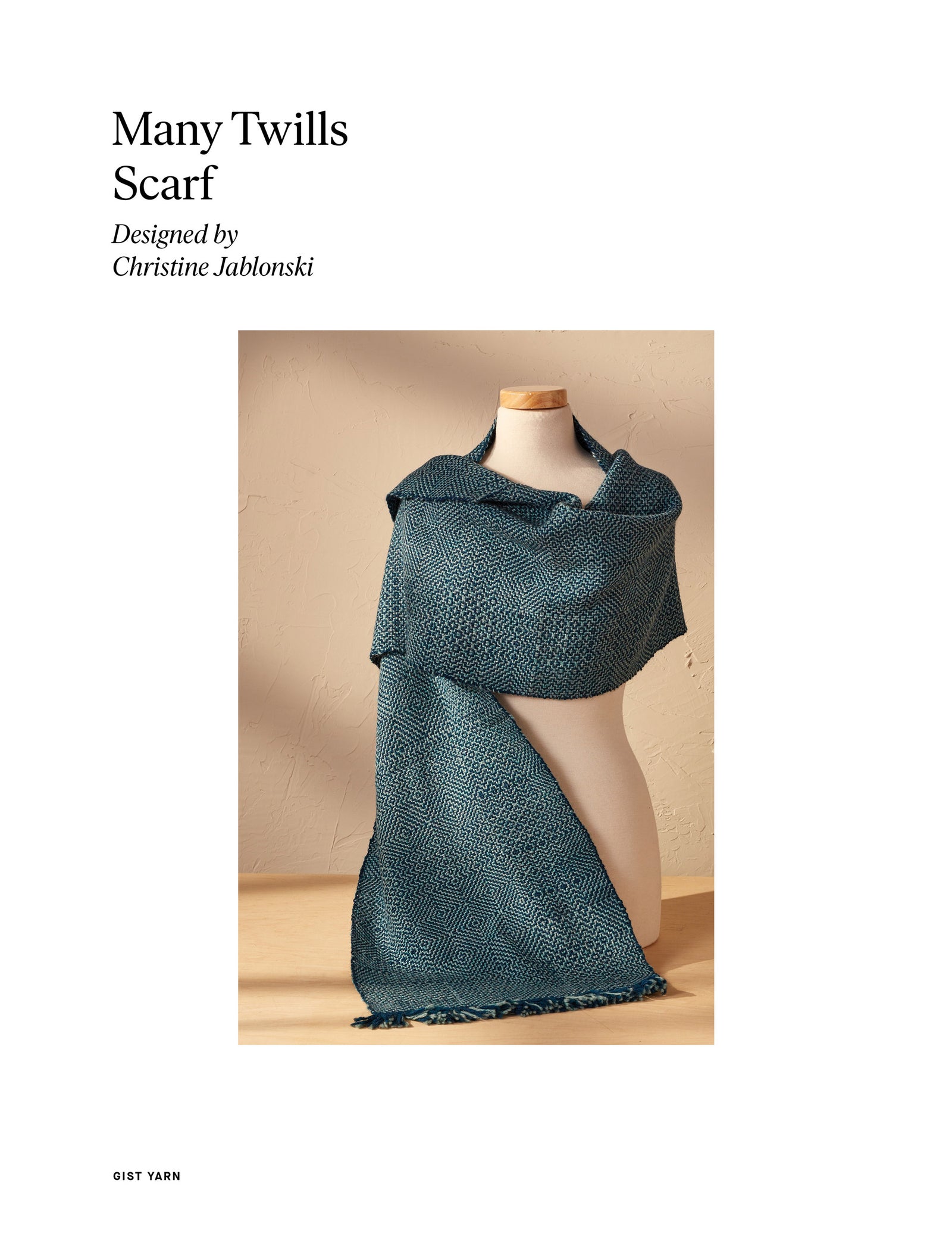 Many Twills Scarf