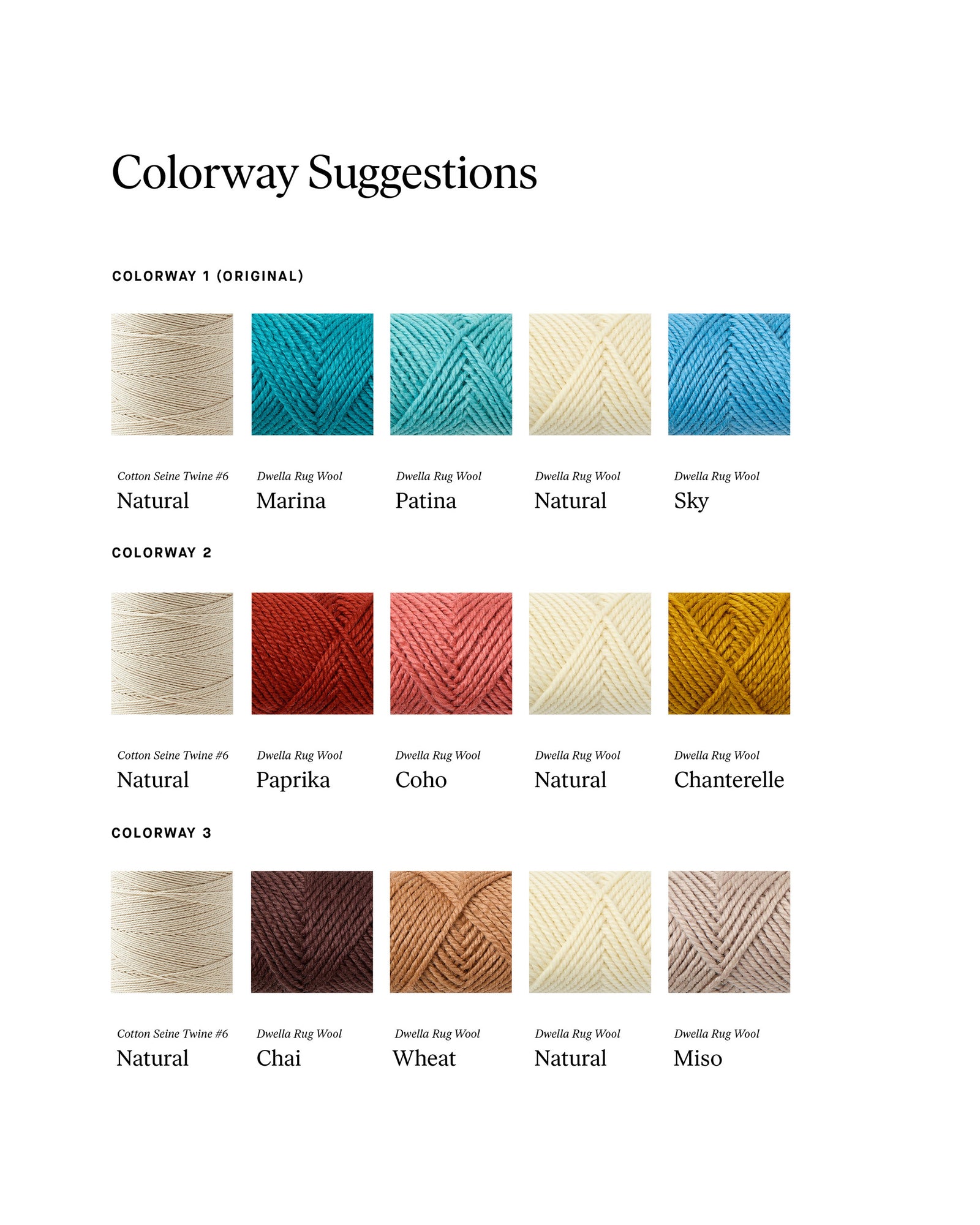 Krokbragd Mug Rugs