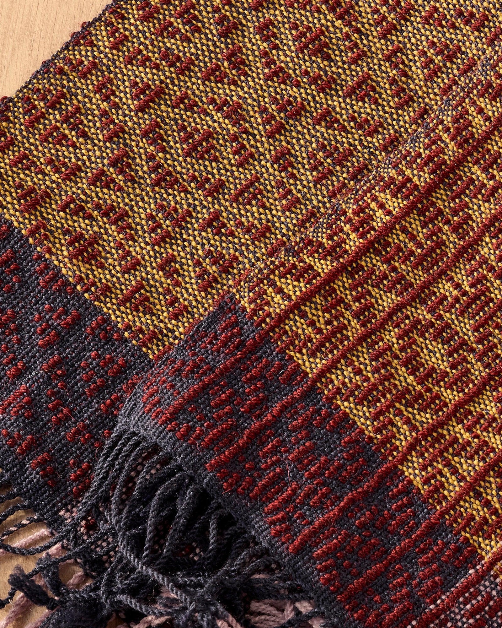 Luxury Scarf Duo: Diversified Plain Weave