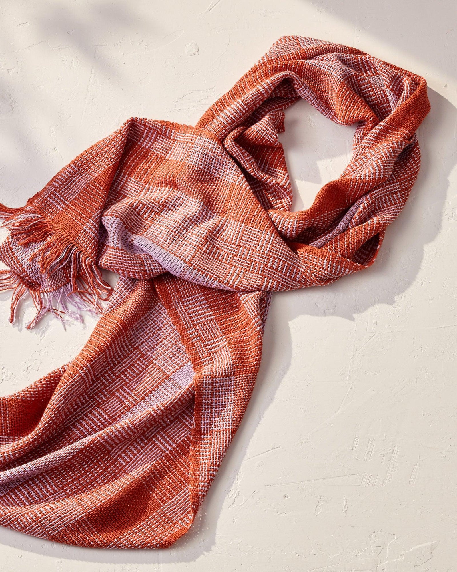 Log Cabin Interrupted Scarf