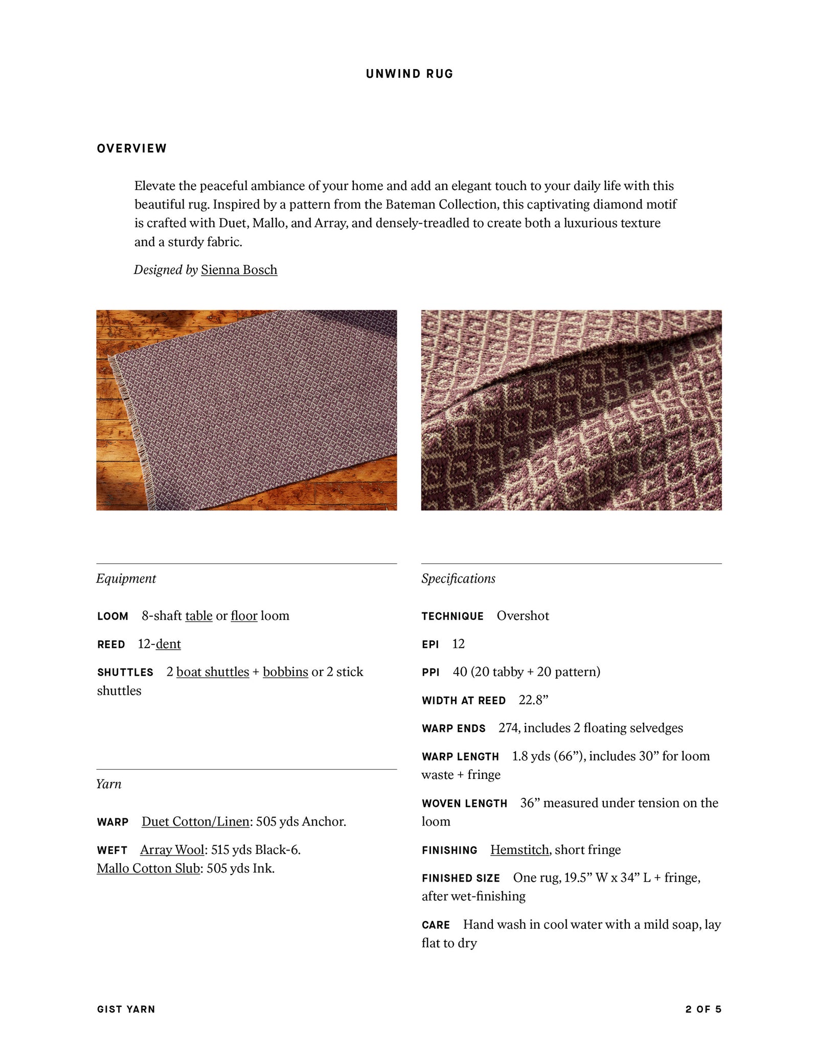 Unwind Rug (8S)