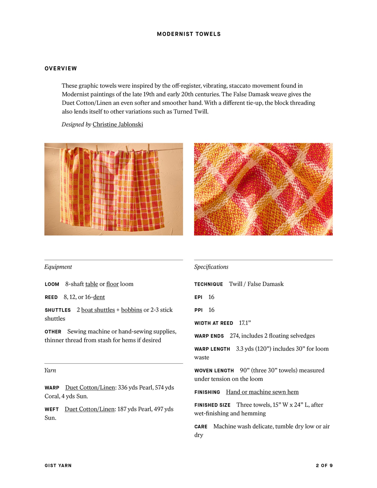 Modernist Towels