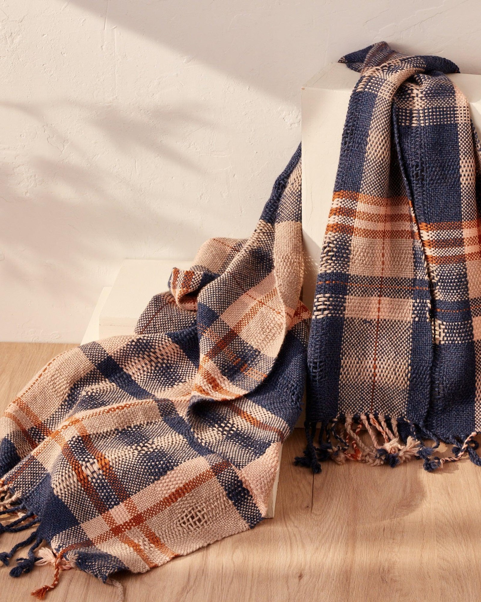 Skip Dent Plaid Wrap