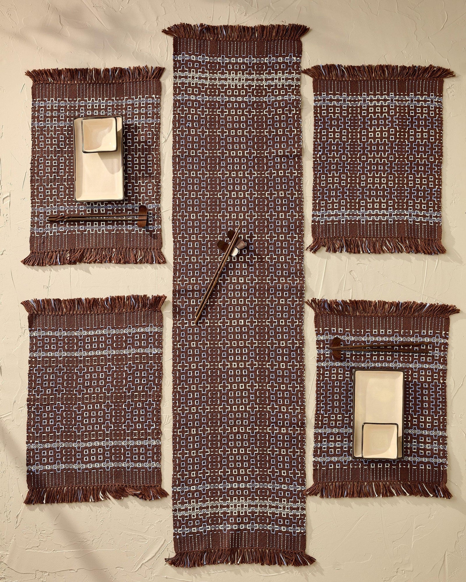 Stitched Table Set