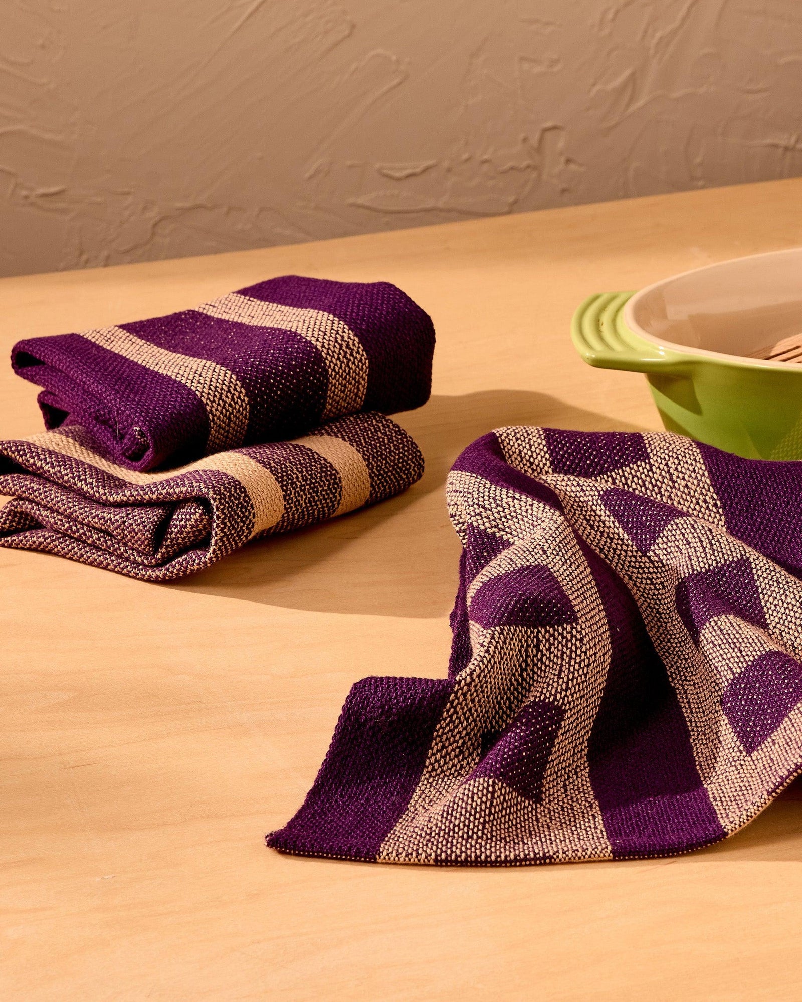 Turned Taqueté Towels
