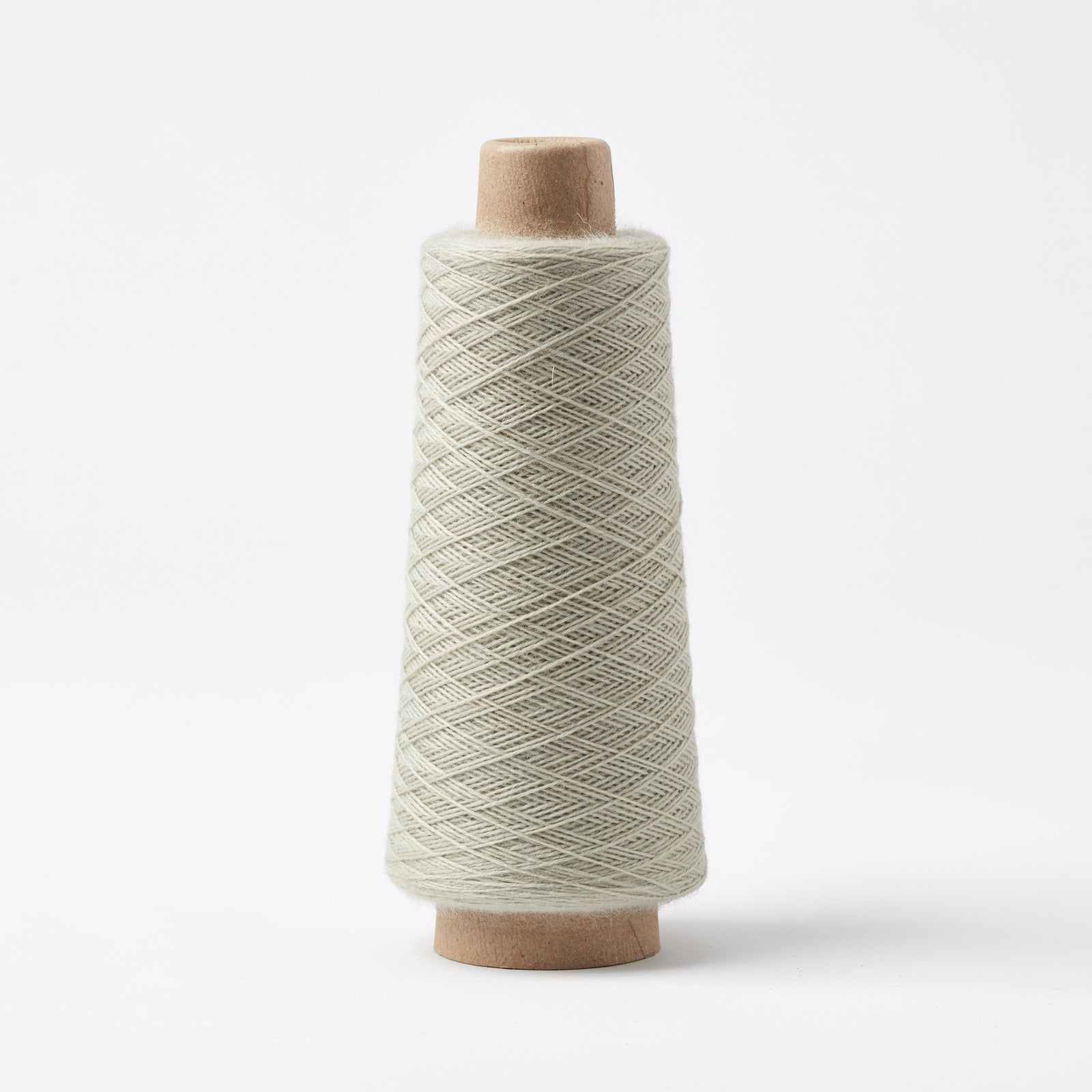 Array Wool Yarn ~ Black cone of thin, sturdy worsted spun wool yarn ideal for home decor and weaving projects.