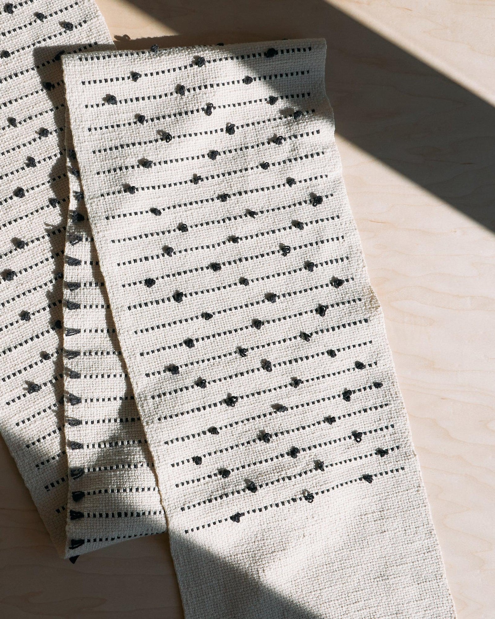 Birch Bark Runner Weaving Pattern