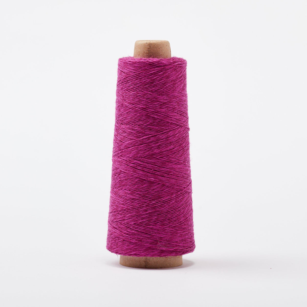 Duet Cotton Linen Weaving Yarn Cerise
