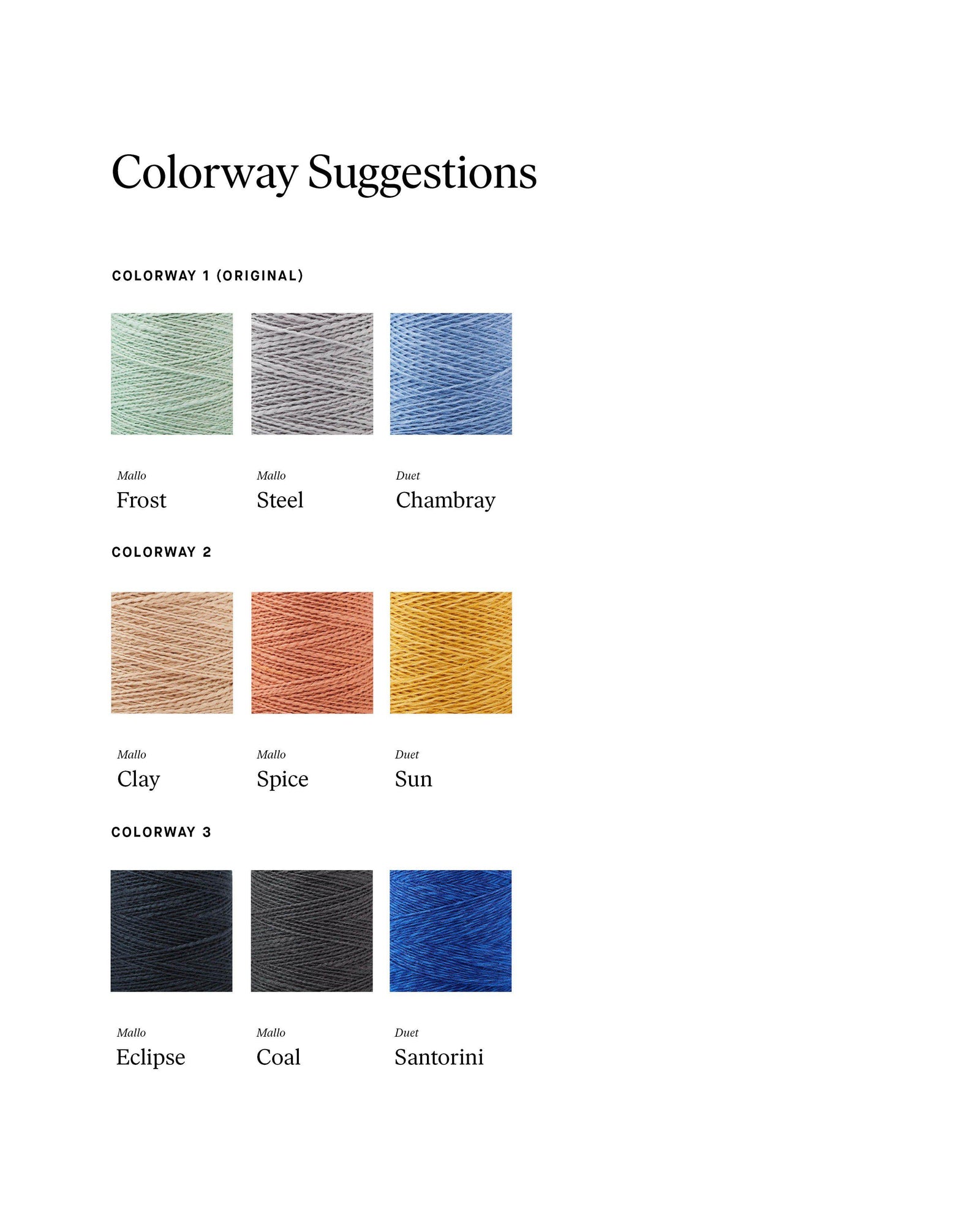 colorway suggestions