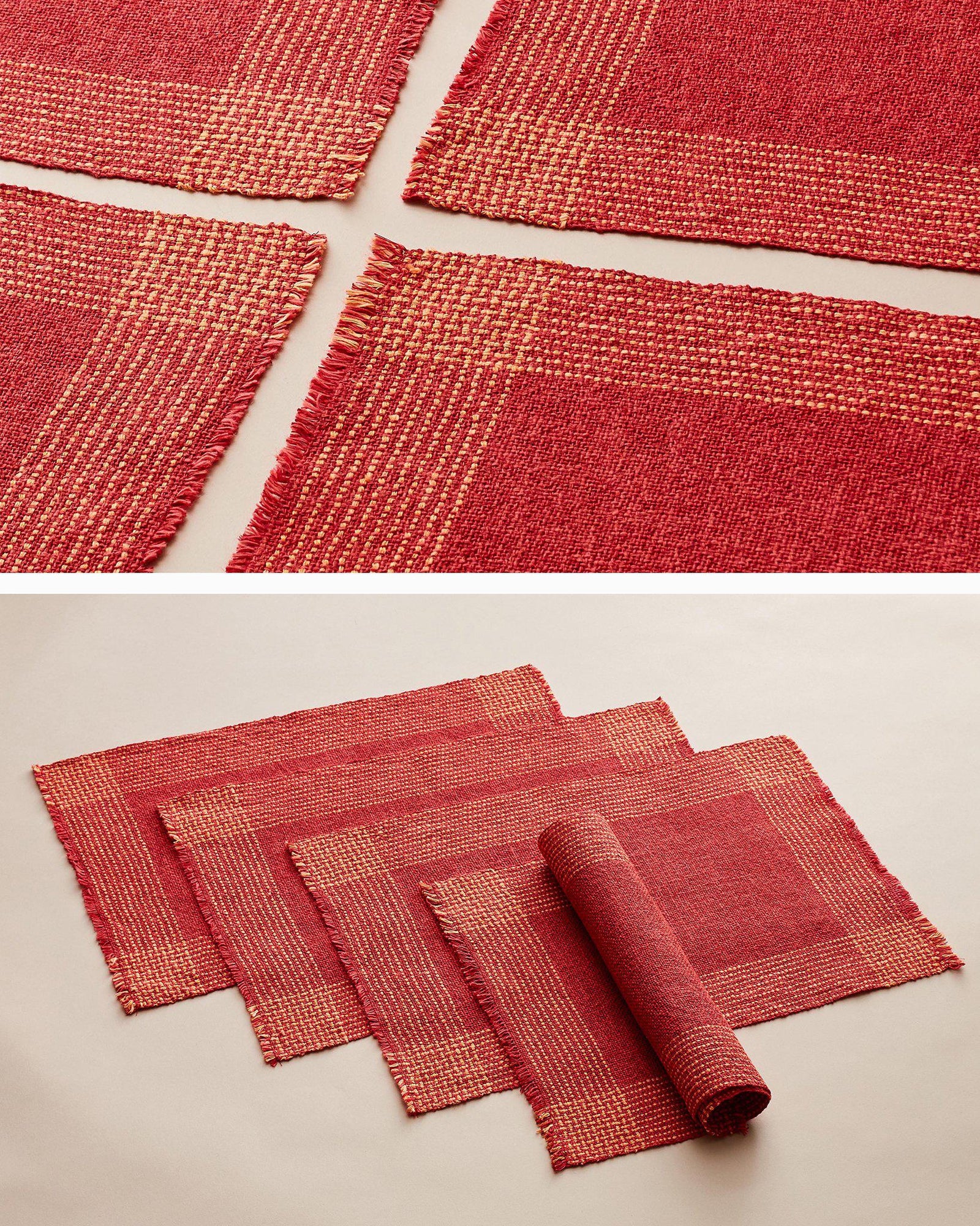 Running Stitch Placemats Rigid Heddle Weaving Pattern