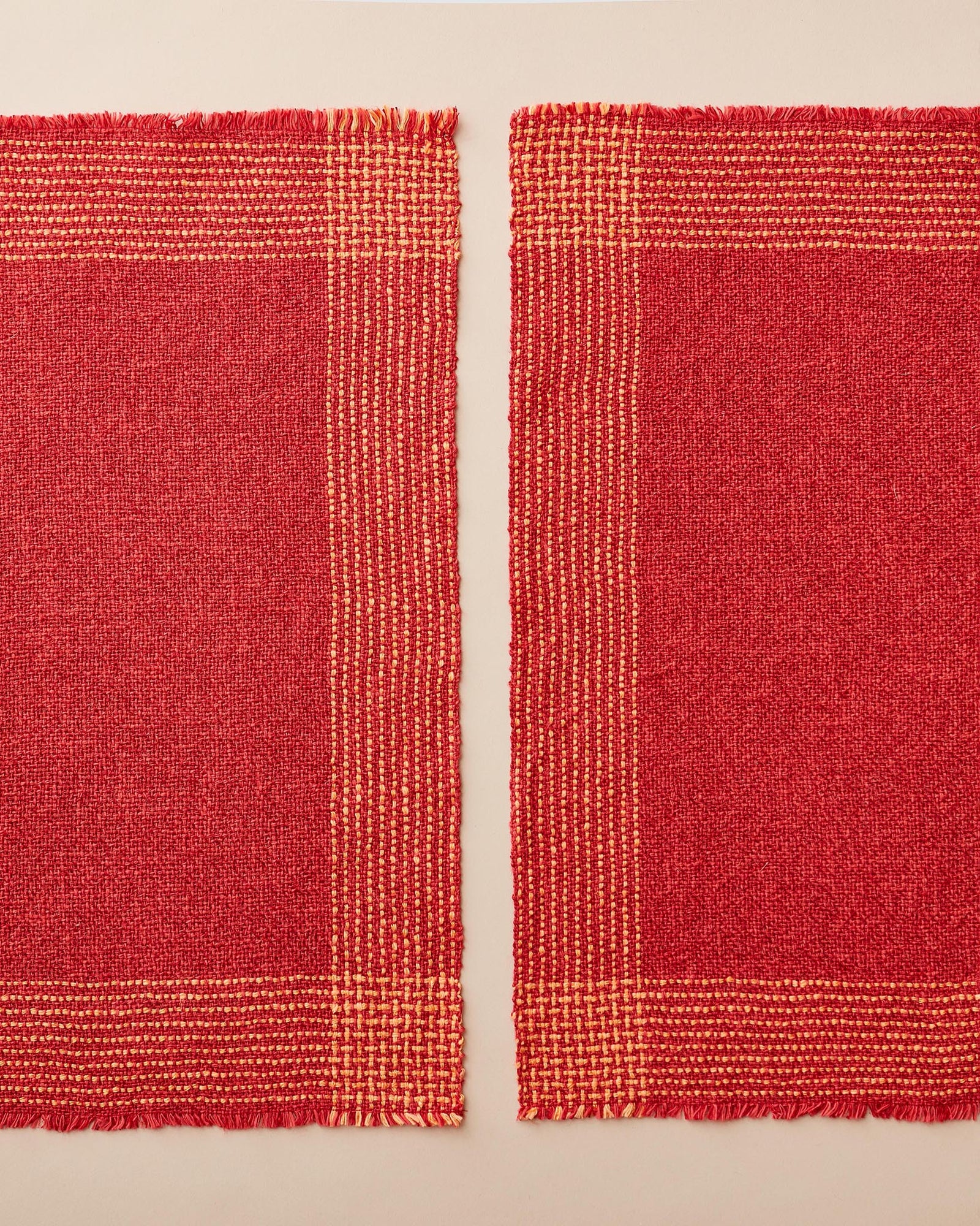 Running Stitch Placemats Rigid Heddle Weaving Pattern