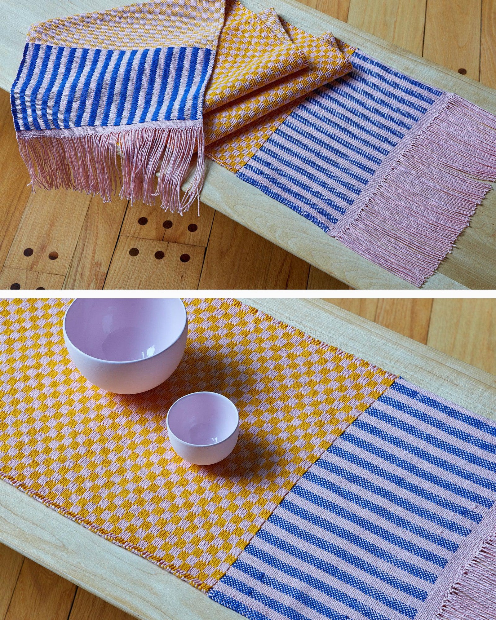 Sunrise Table Runner Weaving Pattern