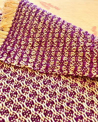 Huck Lace Rigid Heddle Placemats