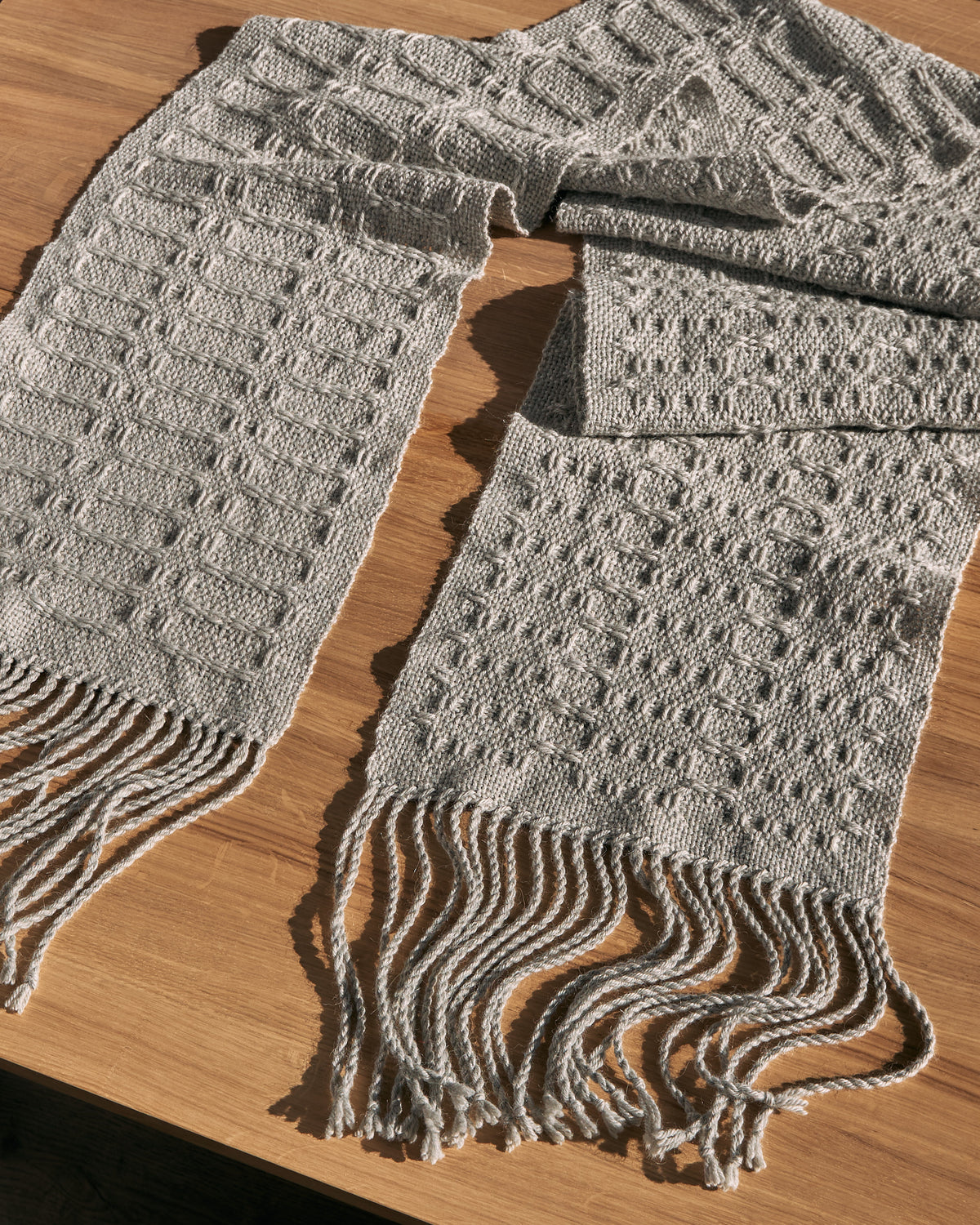 Three Column Lace Scarf