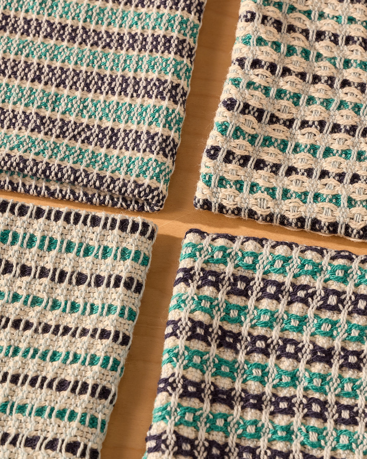 Four-Way Floats Towels (4-shaft)