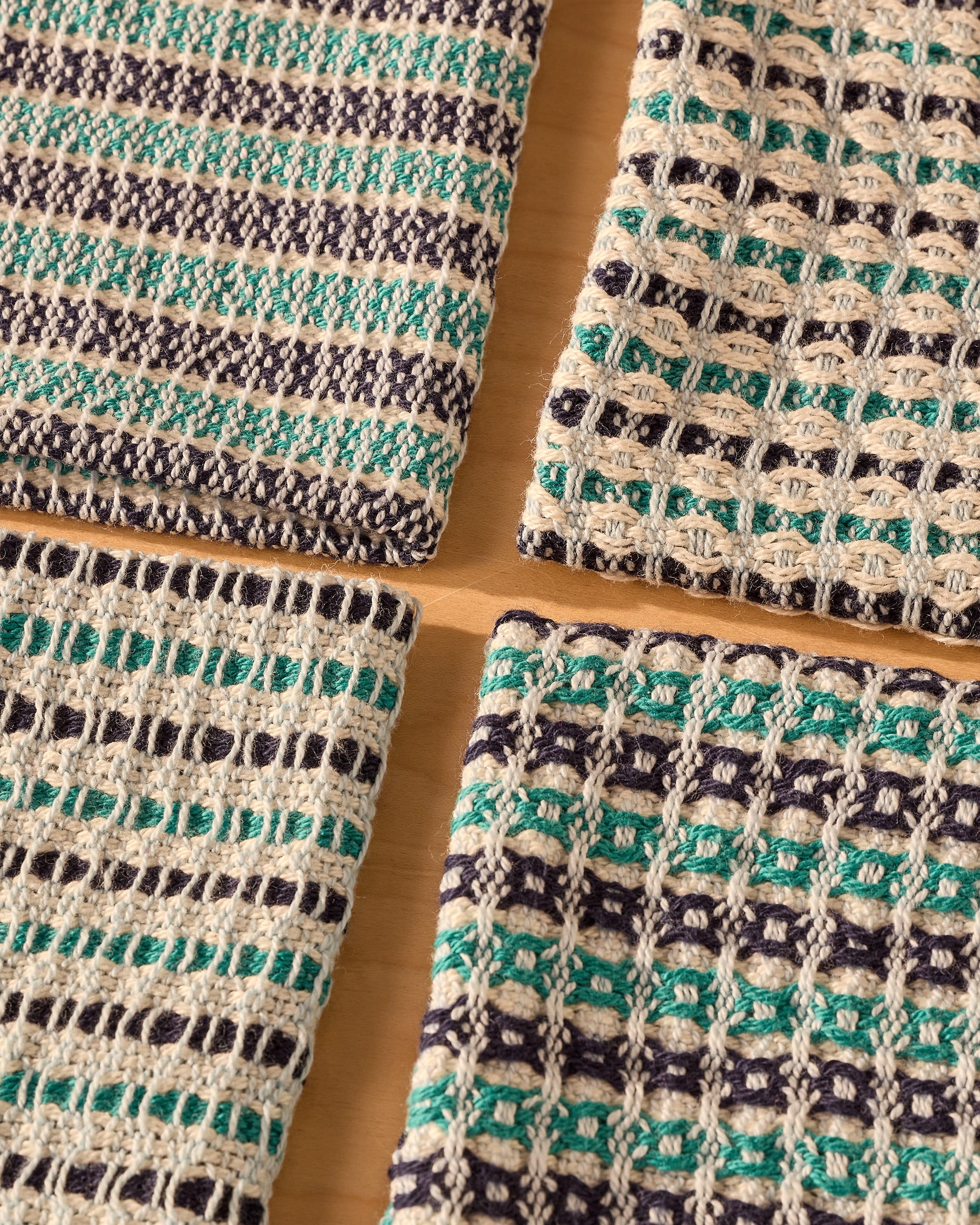 Four-way Floats Towels 4-shaft Weaving Pattern - Gist Yarn