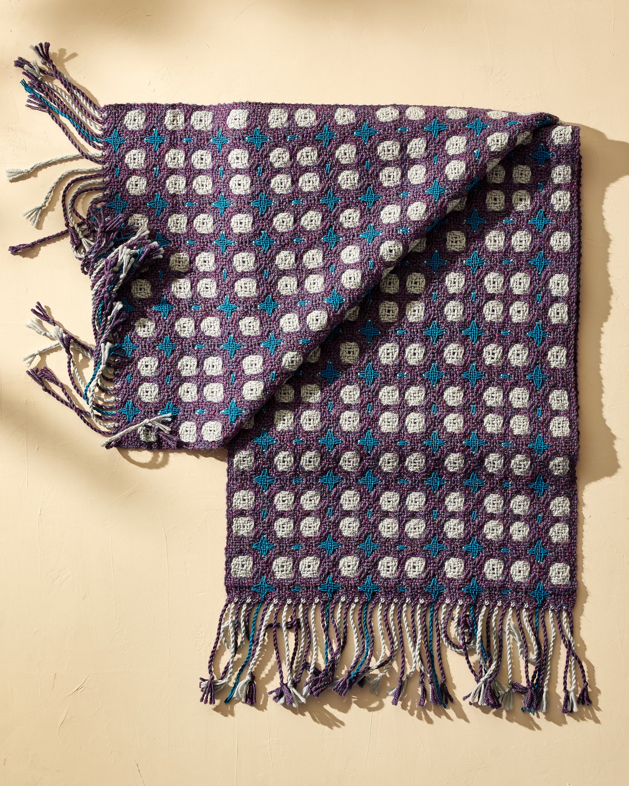 Aurora Scarf Weaving Pattern - Gist Yarn