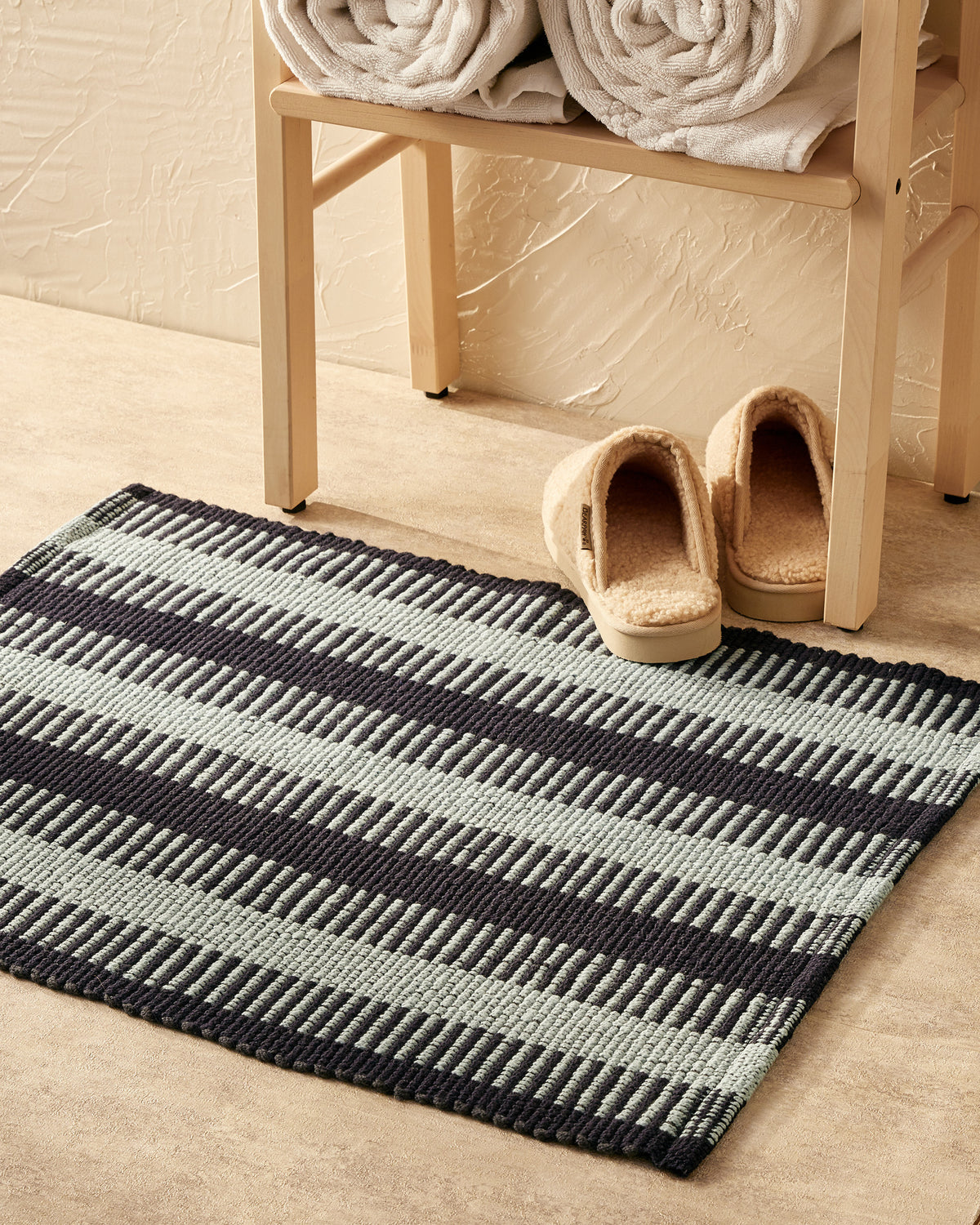 Bars &amp; Stripes Bathmat
