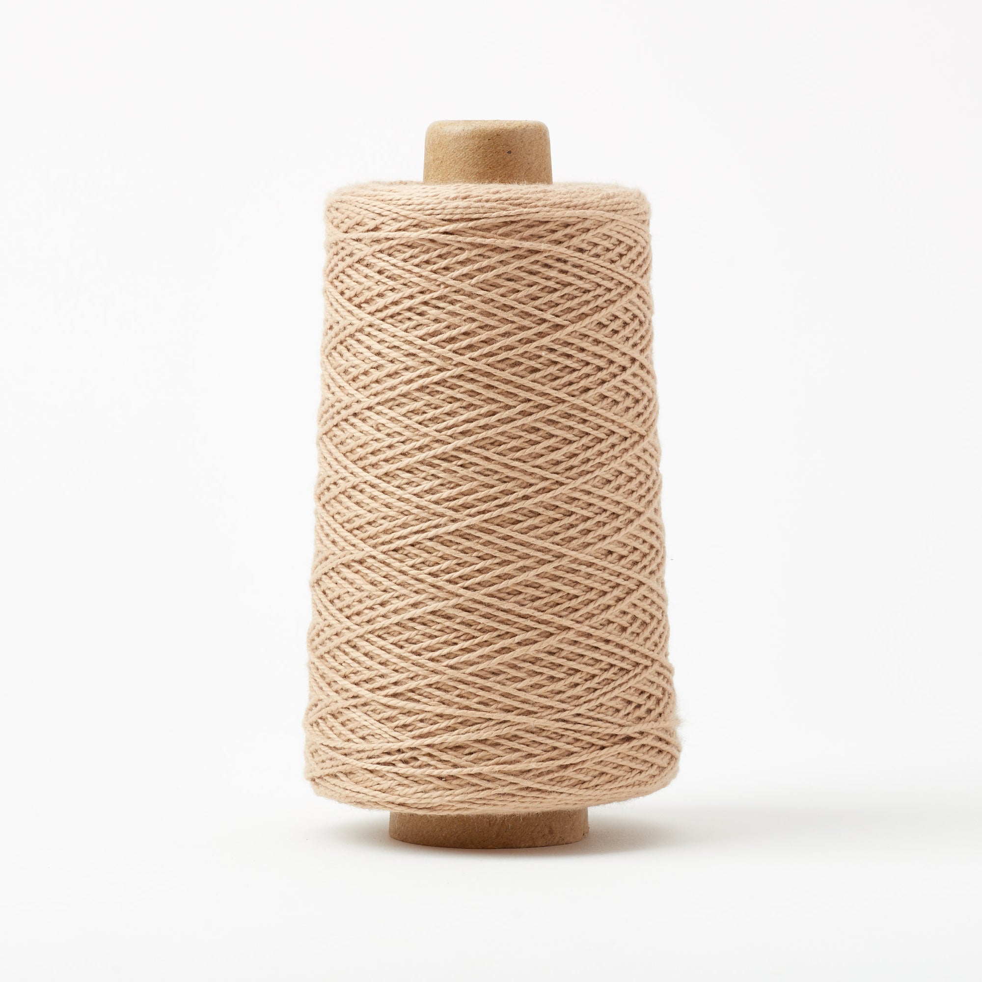 Brown and Beige Weaving Yarn