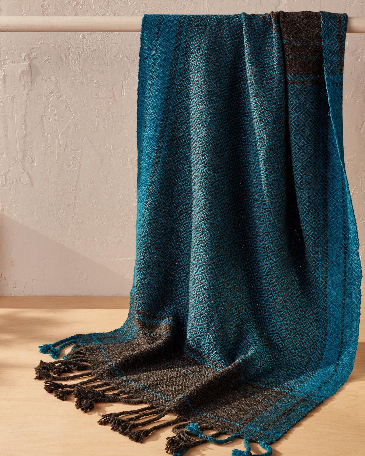 Birdseye Twill Alpaca Throw