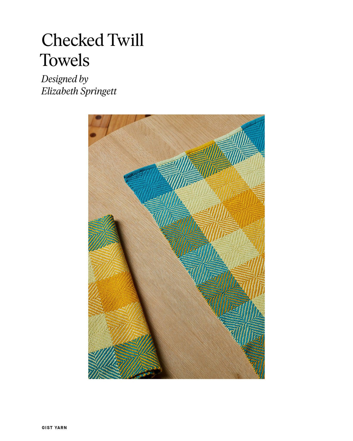 Checked Twill Towels