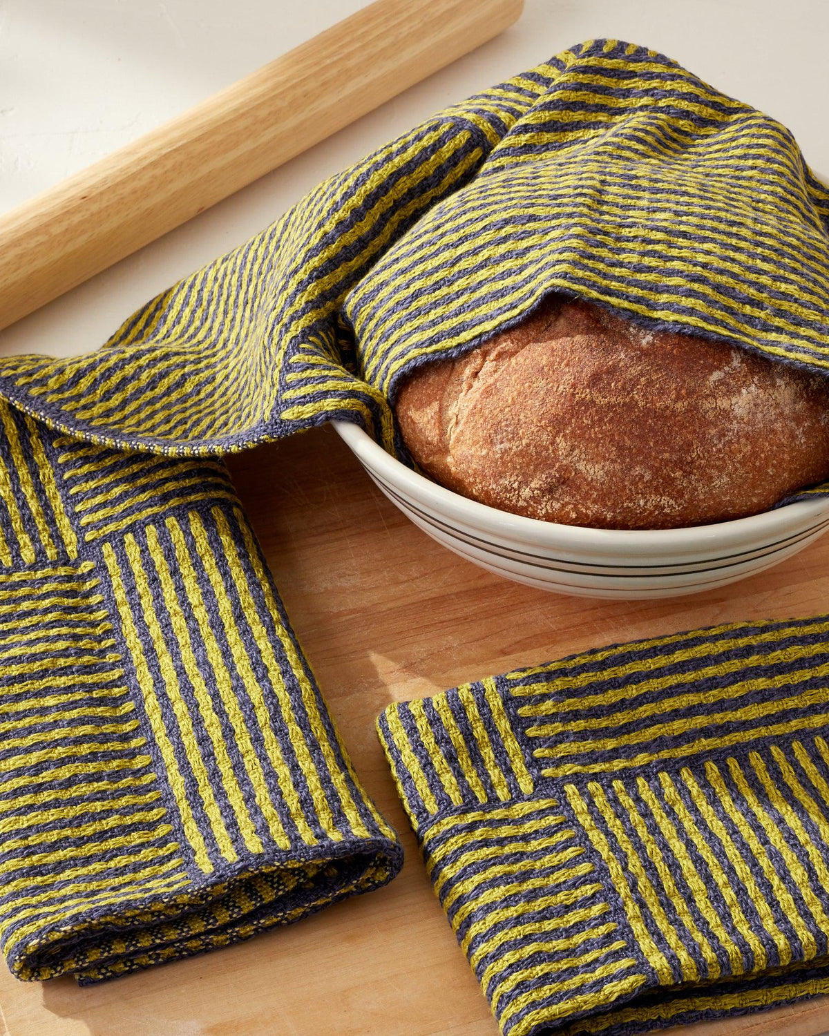 Deflected Doubleweave Towels (8S)