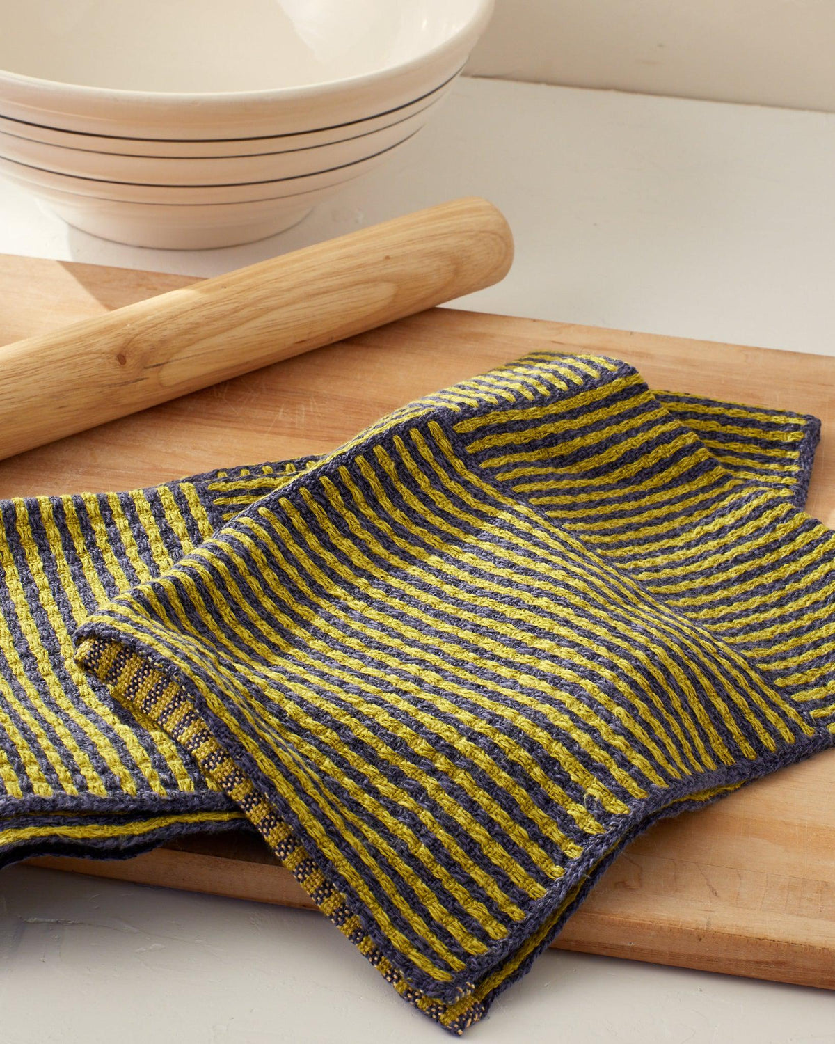 Deflected Doubleweave Towels (8S)