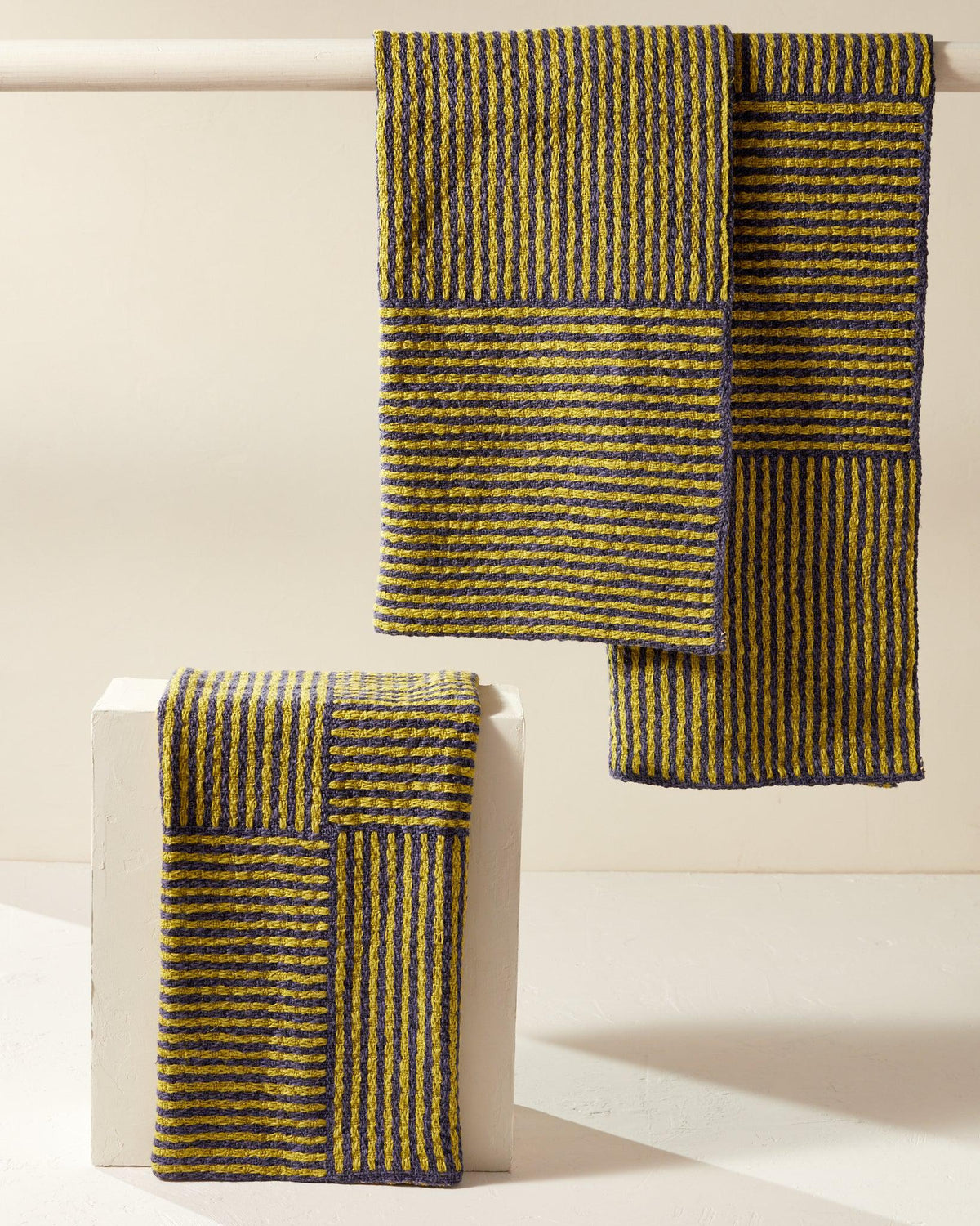 Deflected Doubleweave Towels (8S)