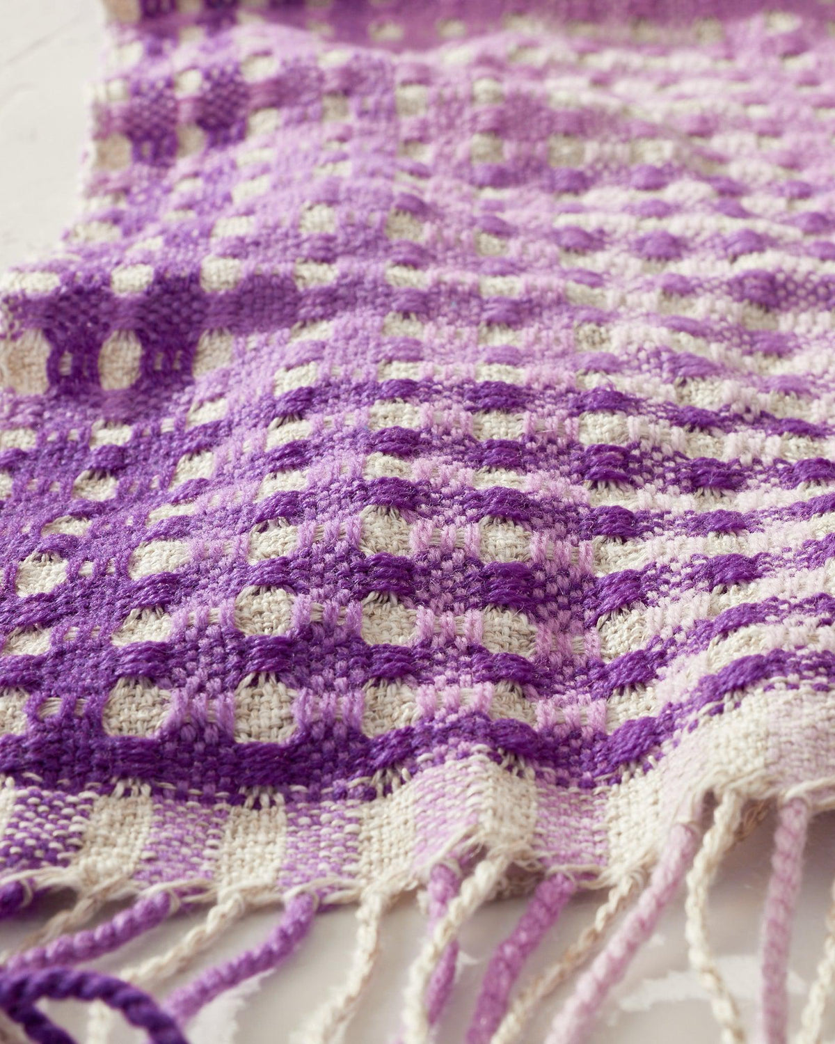 Deflected Reflections Scarf Weaving Pattern - Gist Yarn