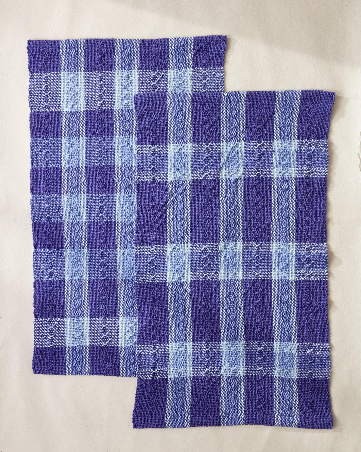 Diamond Track Mats Weaving Pattern