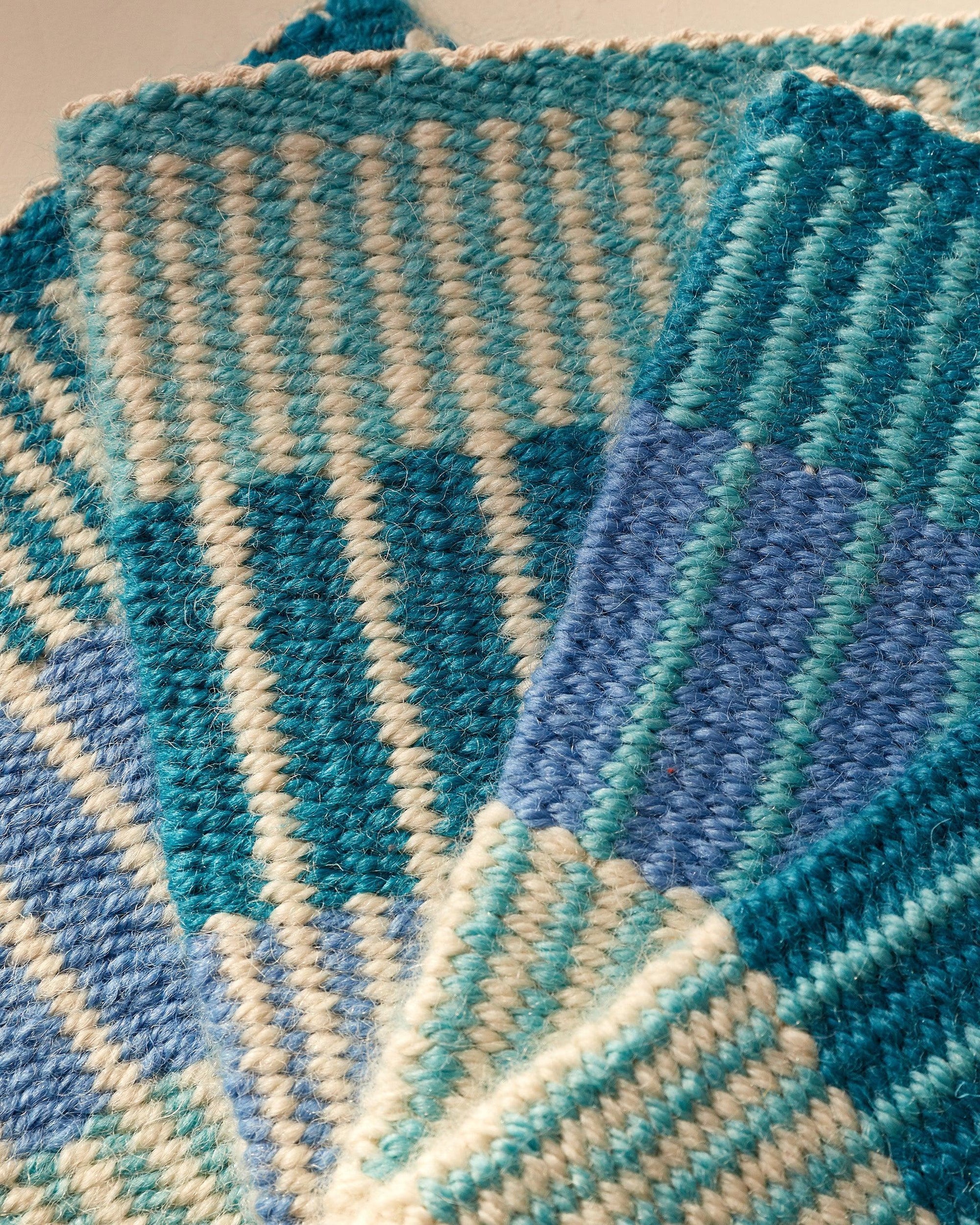 Krokbragd Mug Rugs Weaving Pattern - Gist Yarn