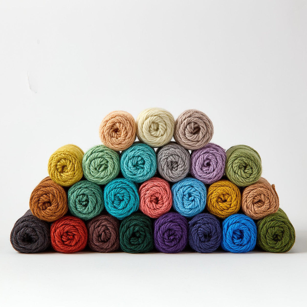 Dwella Rug Wool Weaving Yarn Complete Set 24 Colors