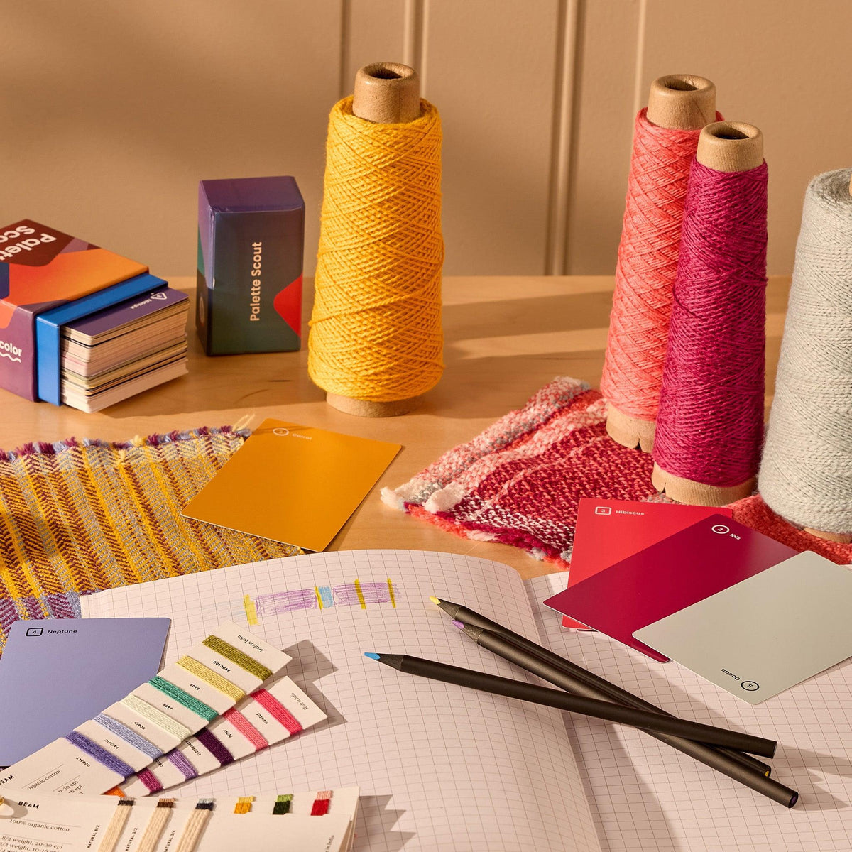 Blending Threads: Color Confidence in Weaving