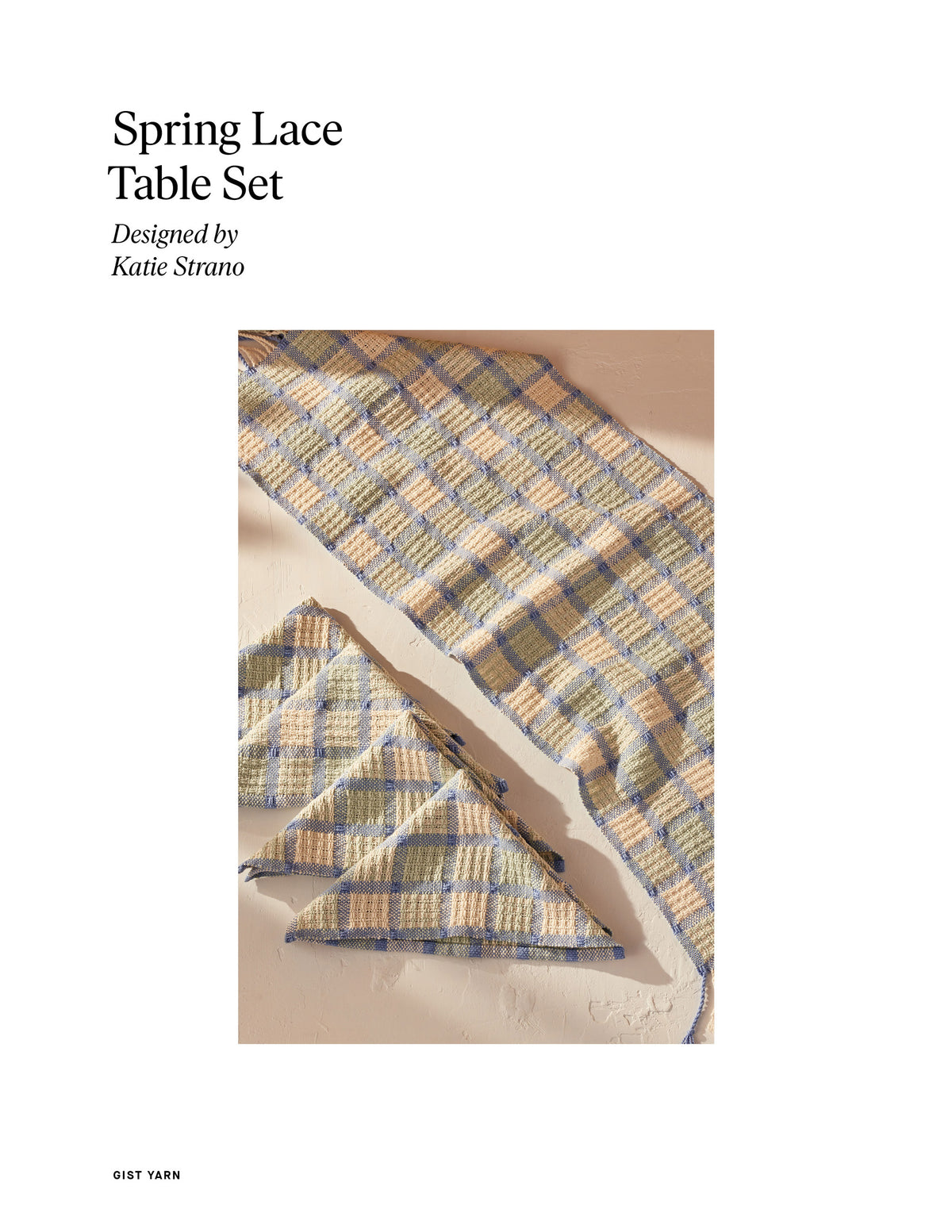 Spring Lace Table Set