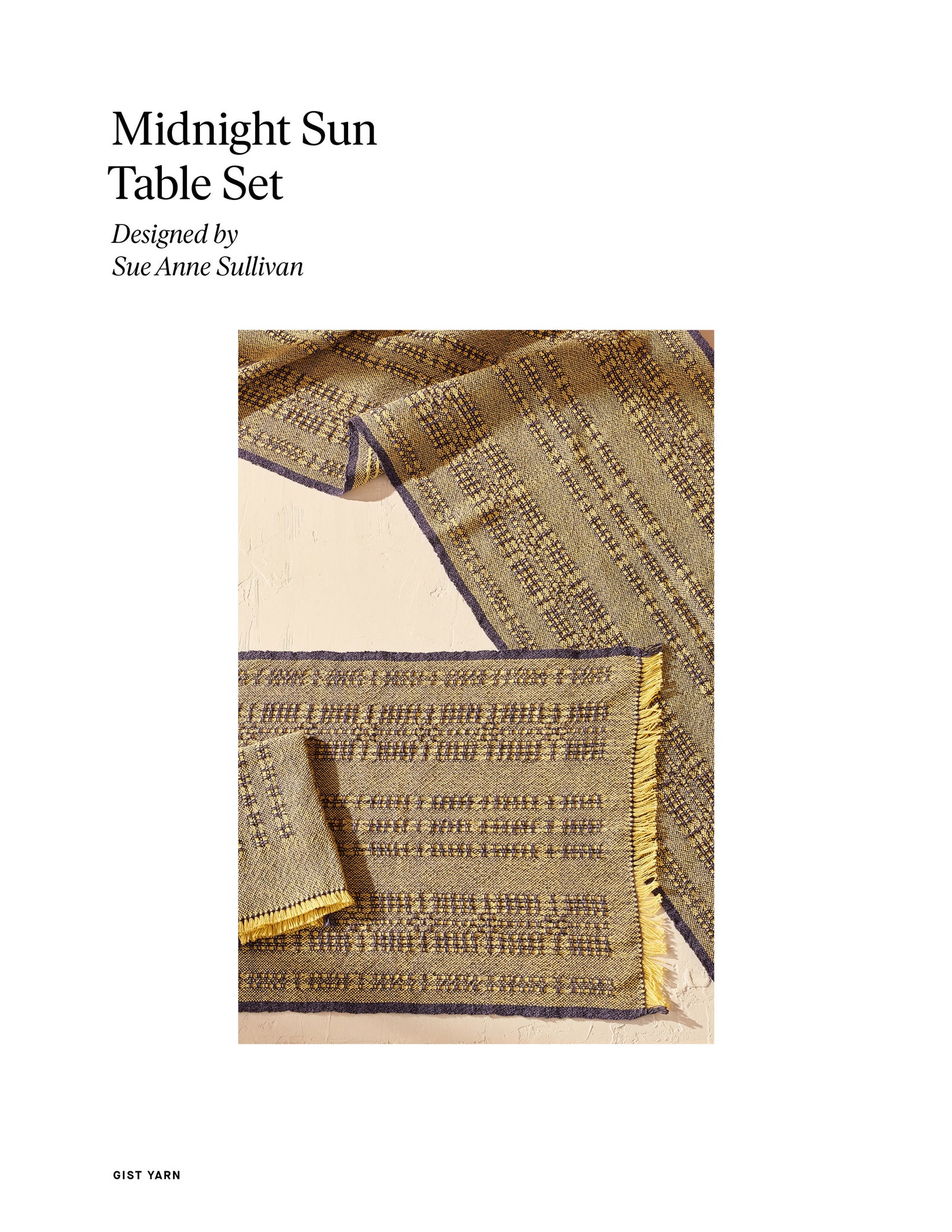 Midnight Sun Table Set