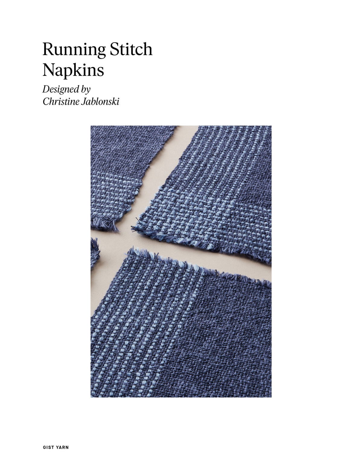 Running Stitch Napkins