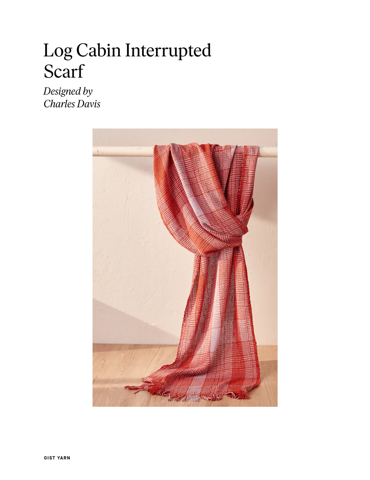 Log Cabin Interrupted Scarf