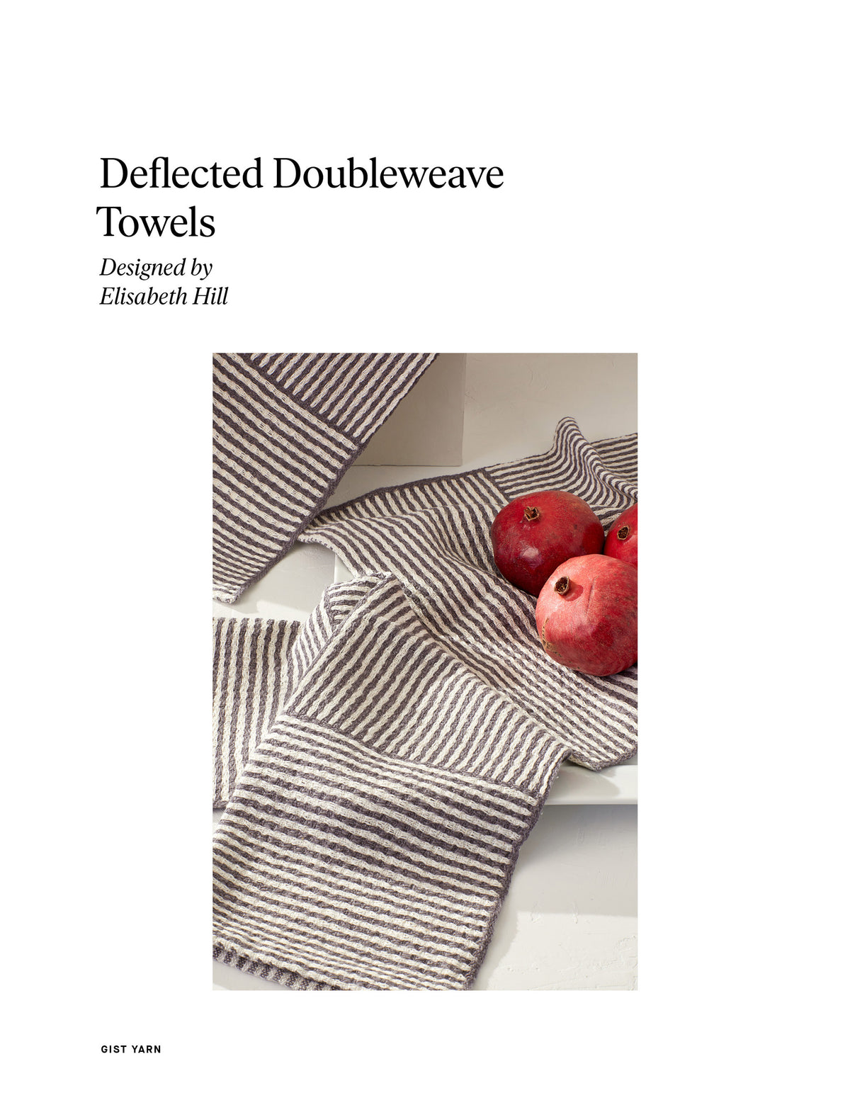 Deflected Doubleweave Towels (4S)