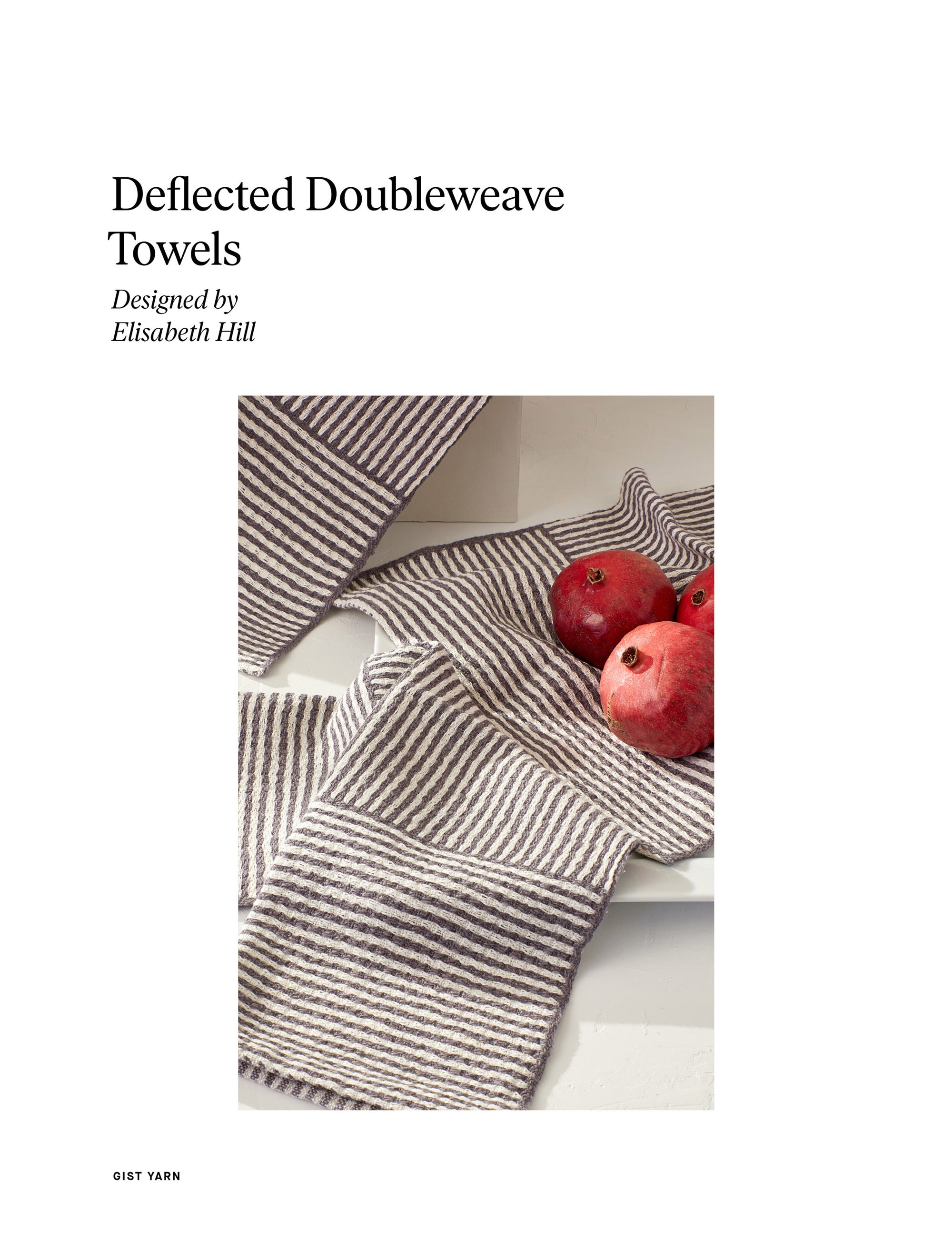 ULTERIOR 26ss WASHED WOOL SILK TWILLセット4 Deflected Doubleweave Towels (4S) - Gist Yarn