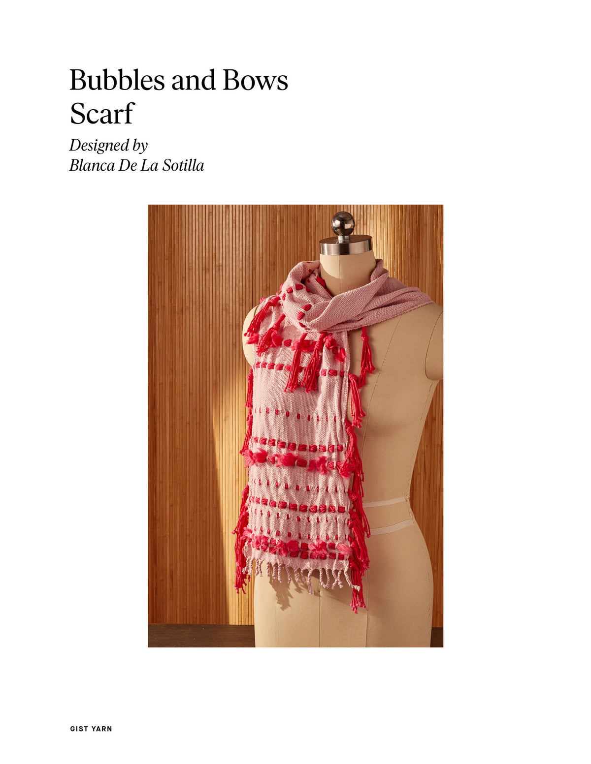 Bubbles and Bows Scarf